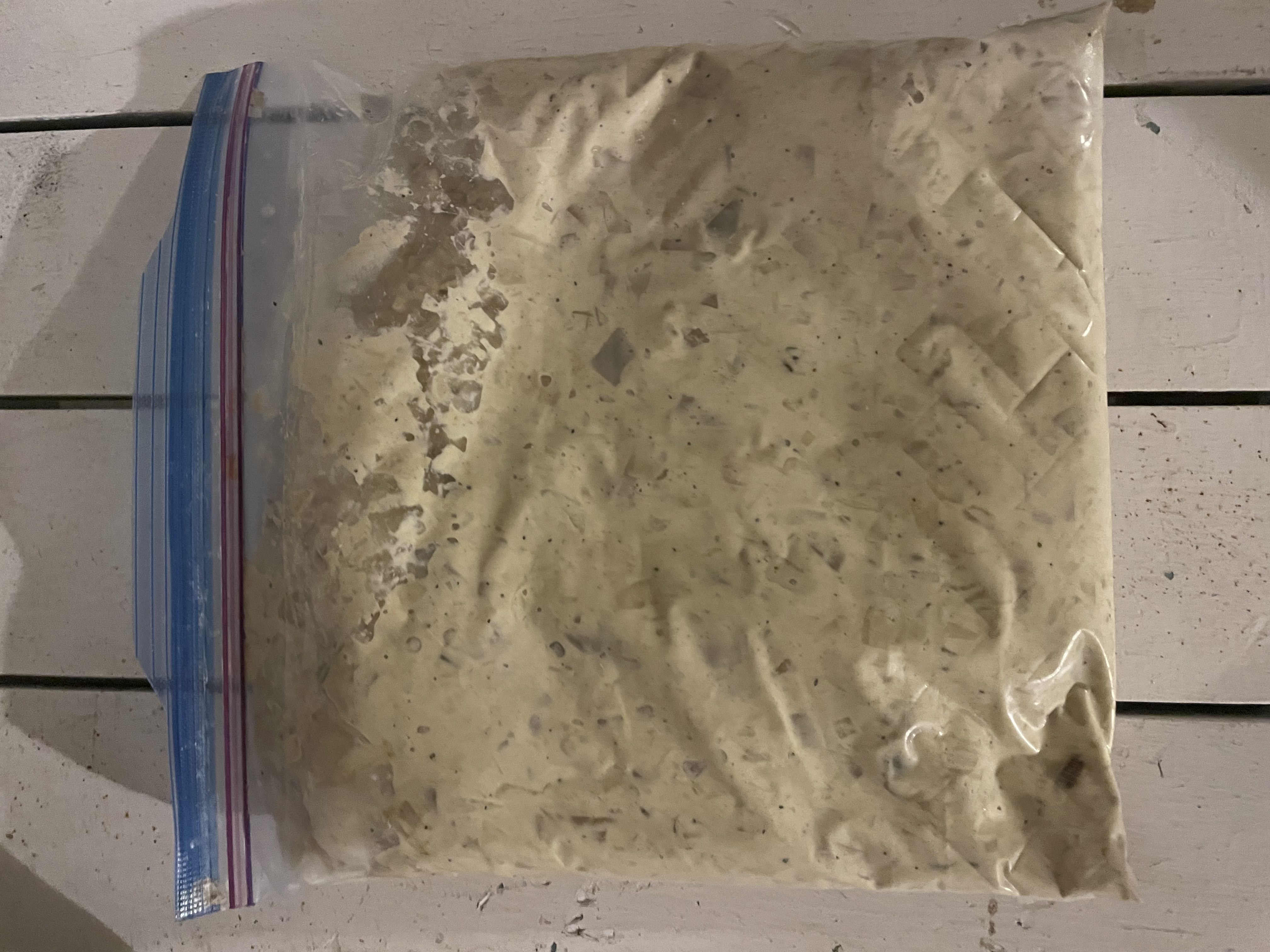 Swamp Cabbage  Fritter Mix 1/2 Gallon