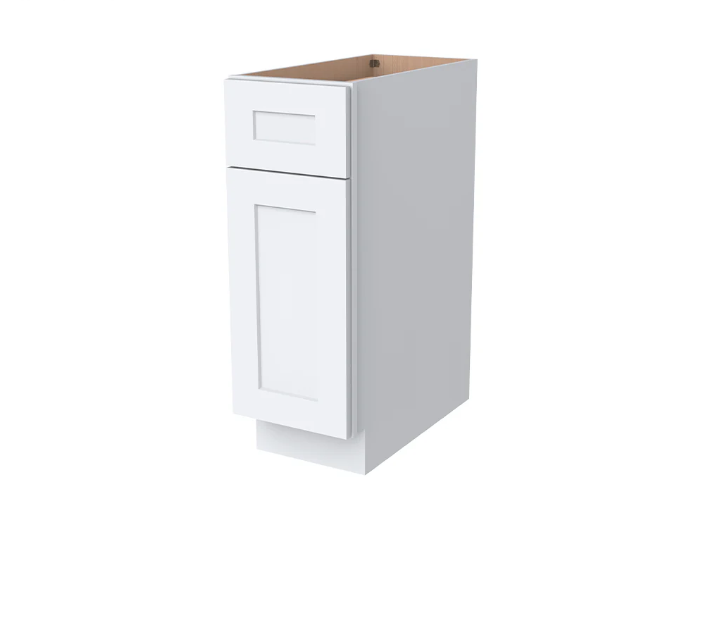 Shaker Style Single Door Base Cabinets
