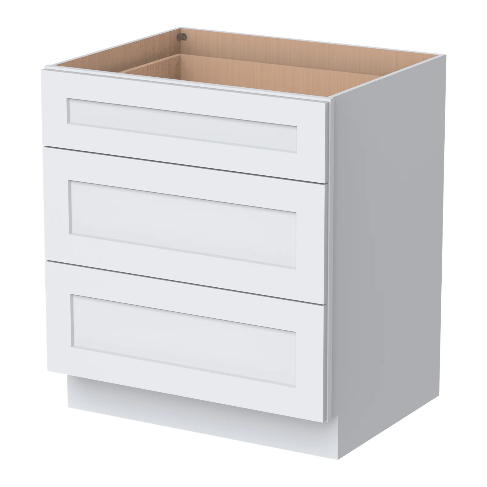 Shaker Style 3 Drawer  Cabinets