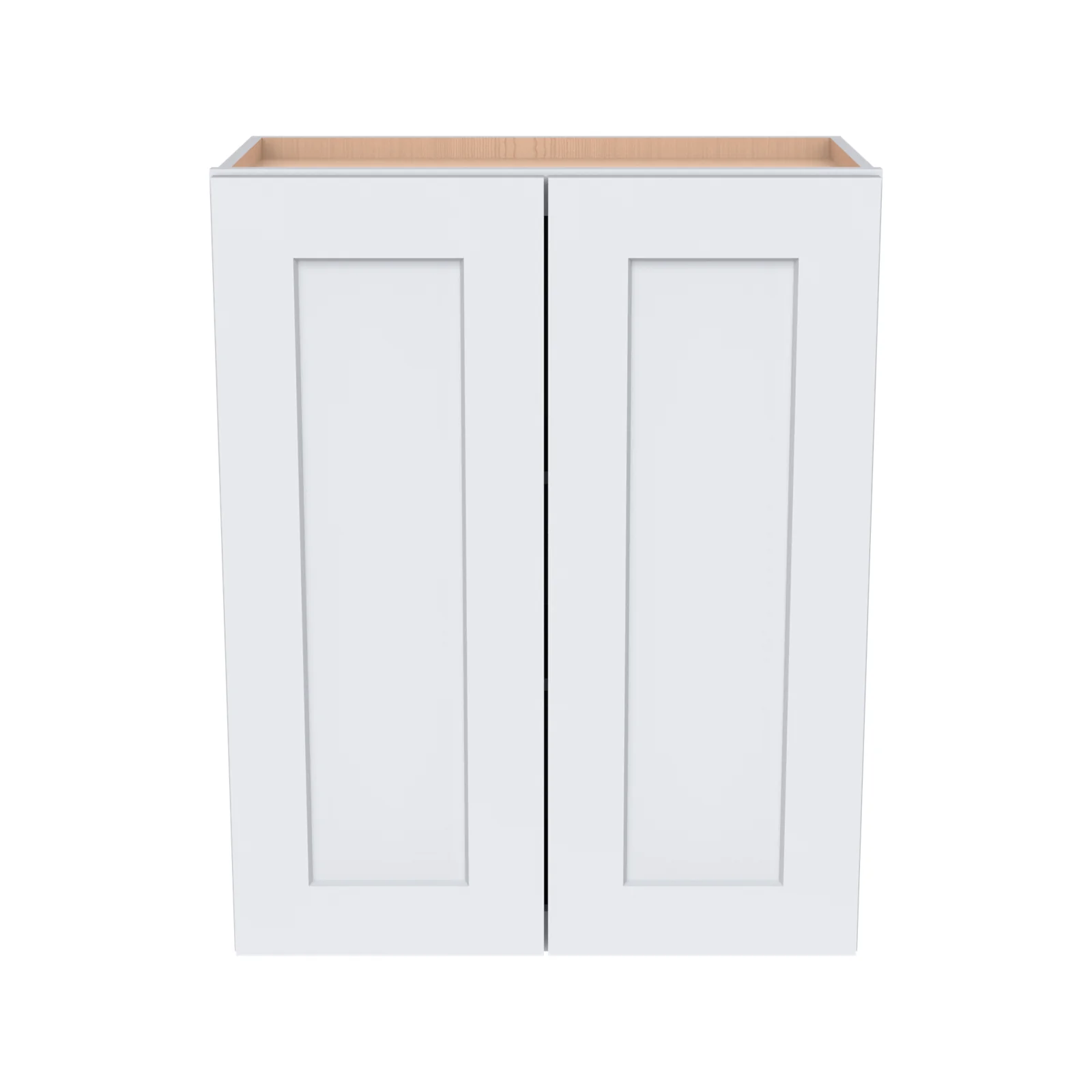 Shaker White 42" High Wall Cabinets