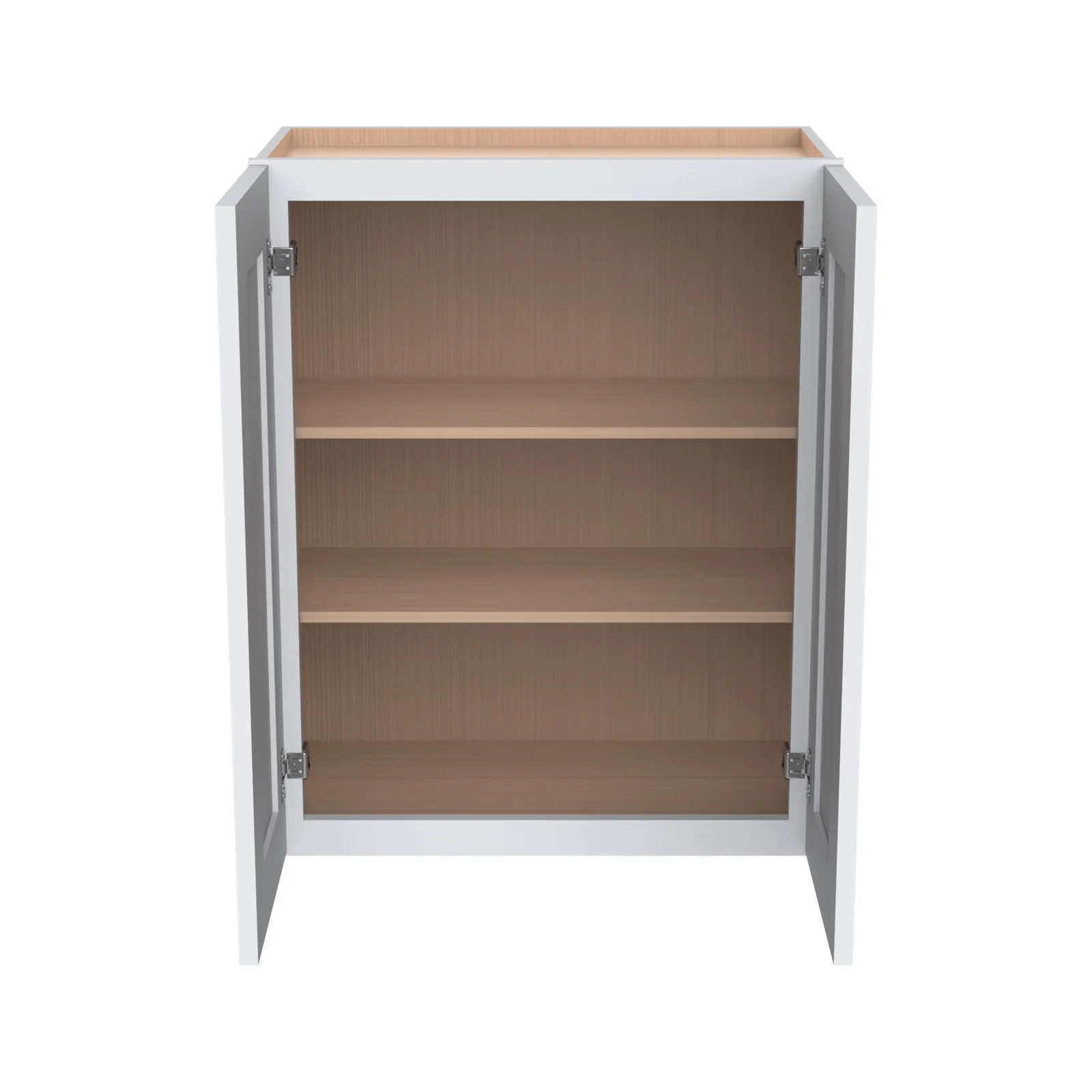 Shaker White 42" High Wall Cabinets