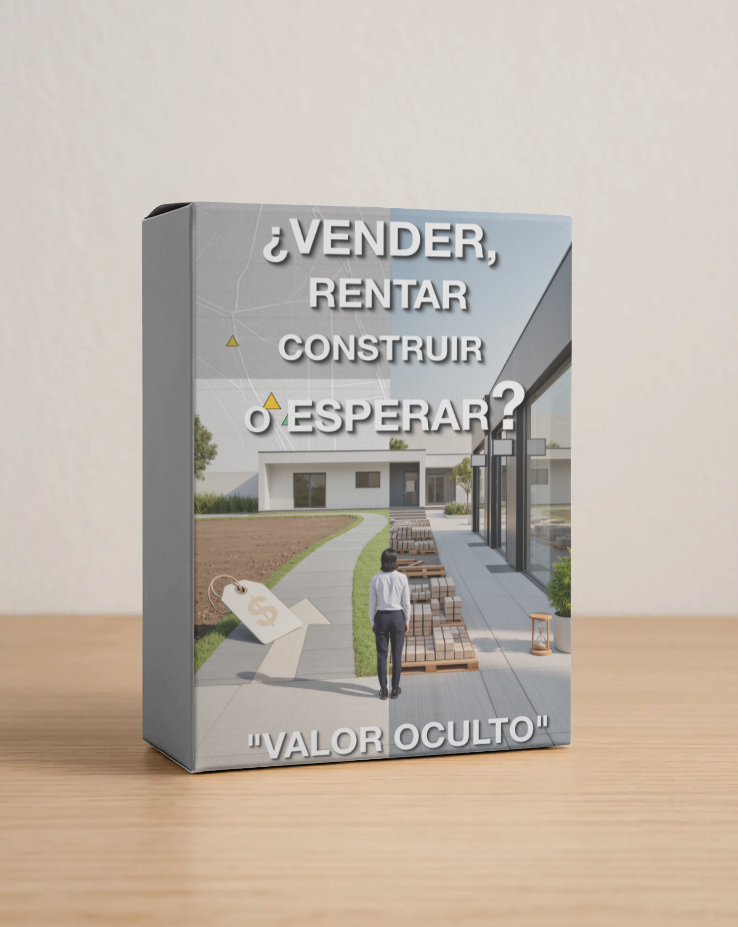  ¡VENDER, RENTAR, CONSTRUIR O ESPERAR?