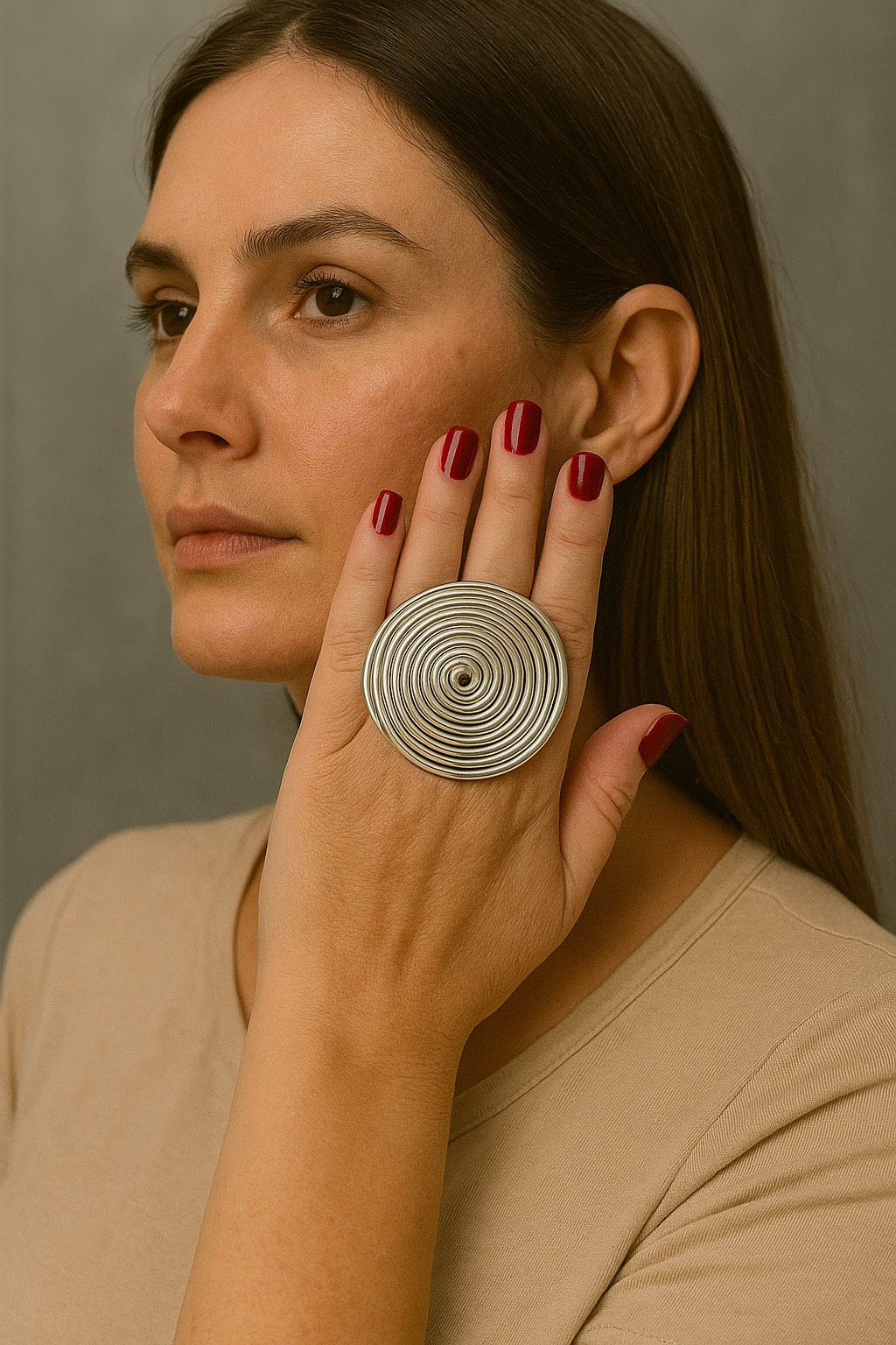 Anel Rococó Grande