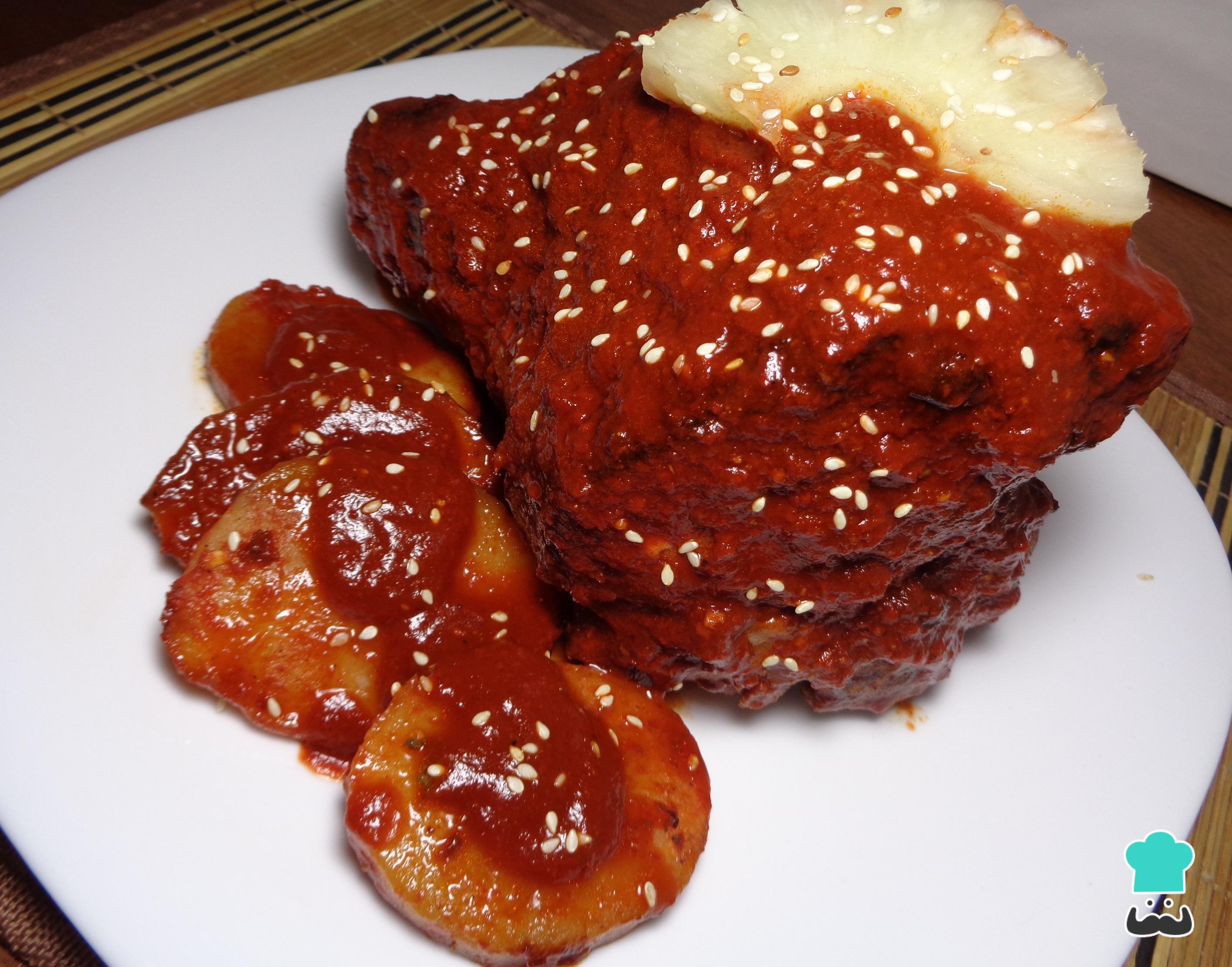 Lomo de cerdo en adobo