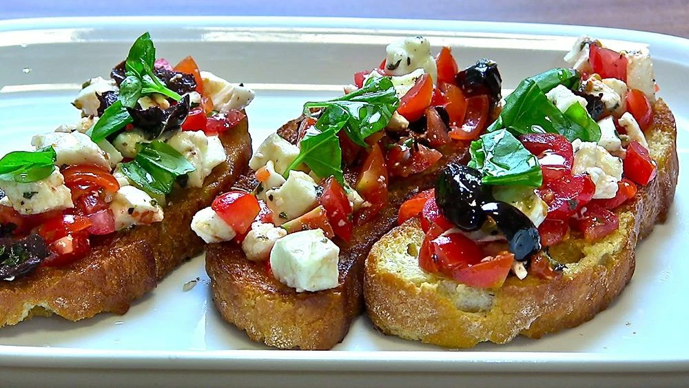 Bruschettas capresse