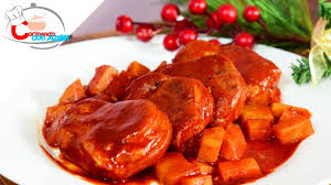 Lomo de cerdo en salsa morita