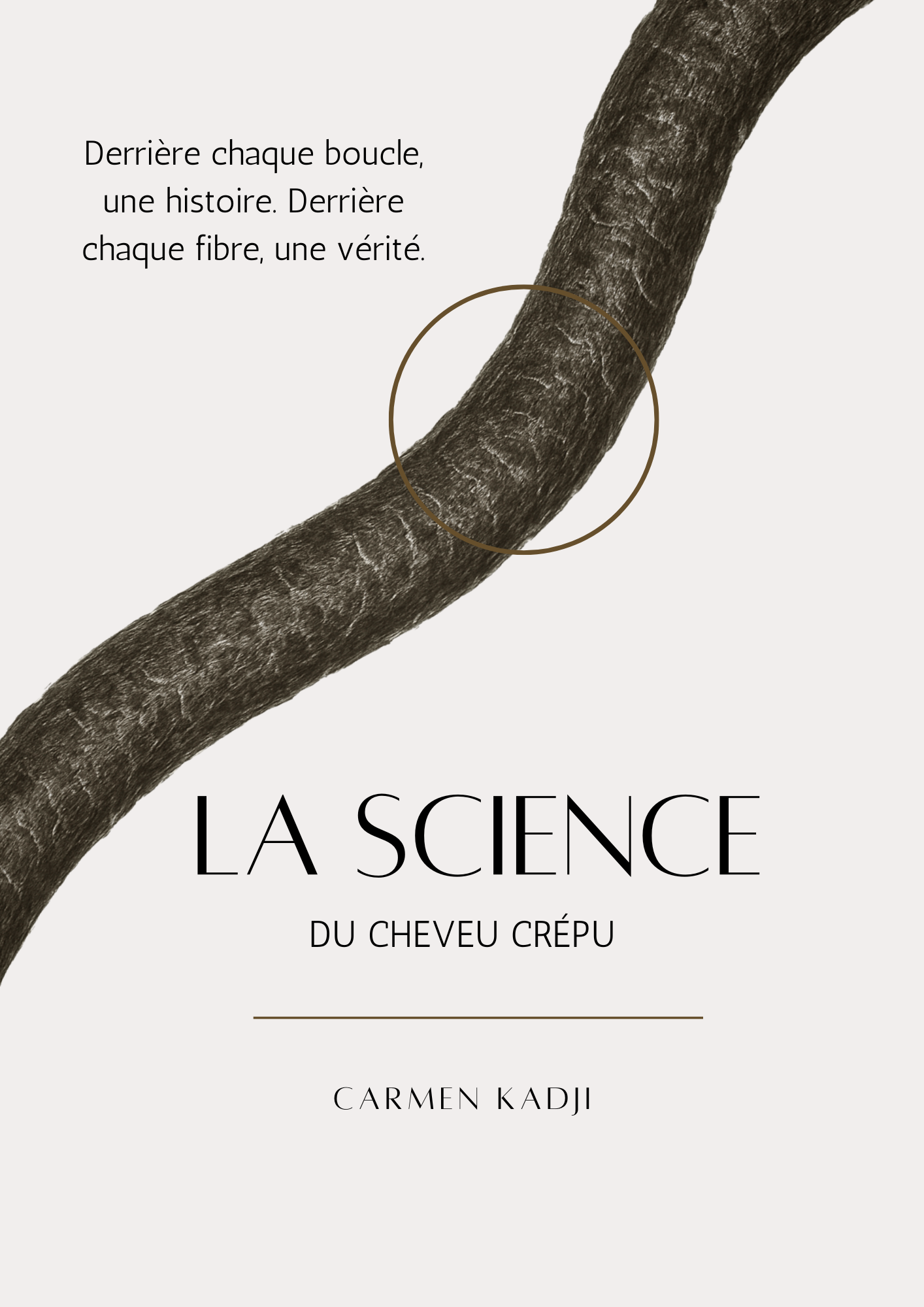 Science du cheveu crépu.
