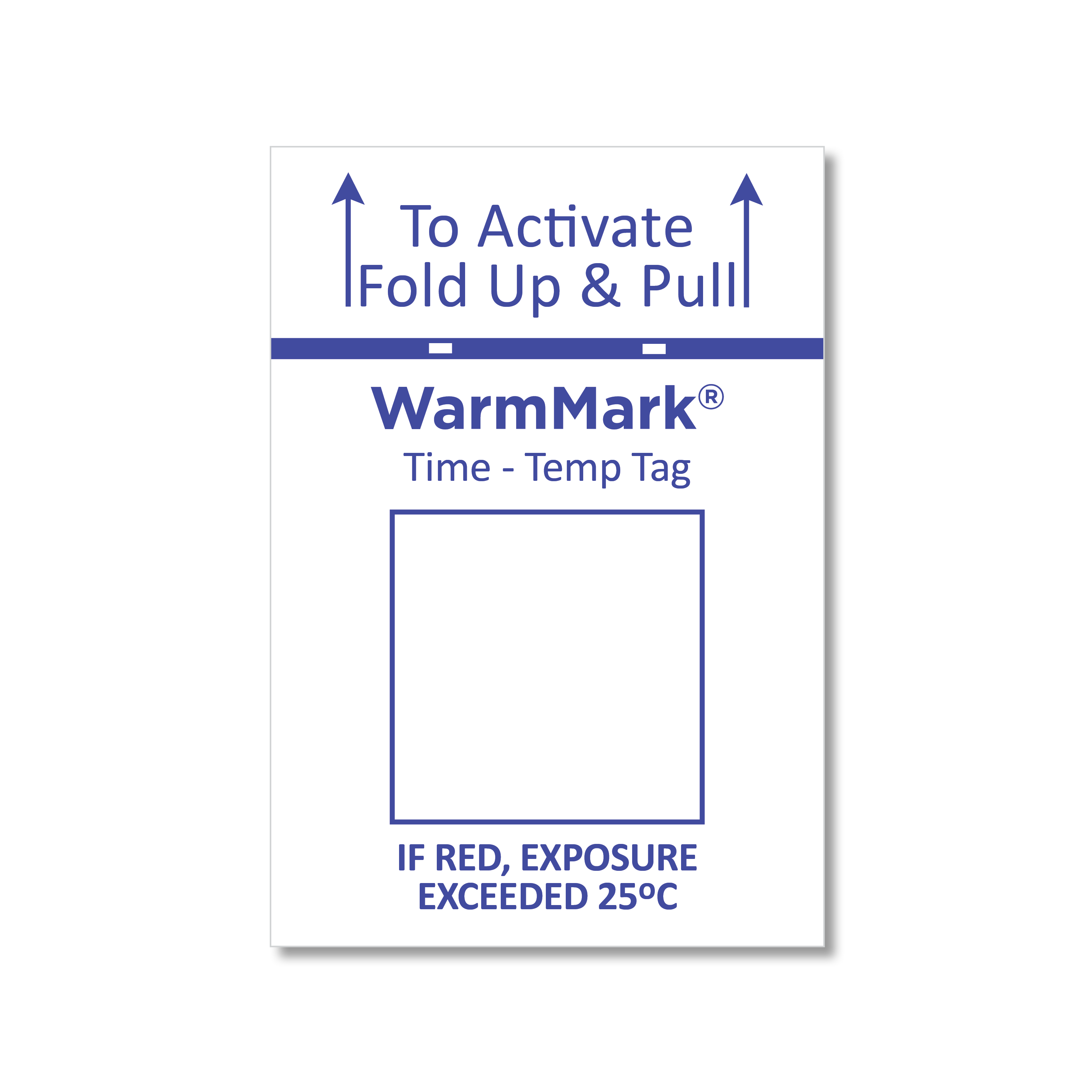 WarmMark Mini Ascending Time-Temperature Indicator (2 Hours) 