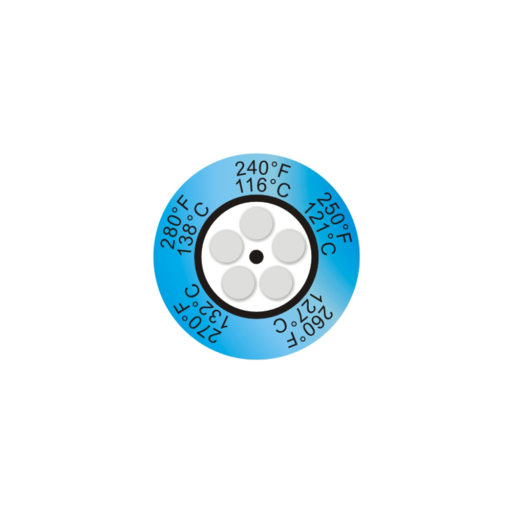 Thermax 5 LEVEL CLOCK Irreversible Strip