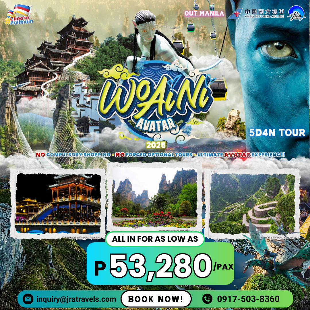 Wulingyuan Avataar Tour 2025
