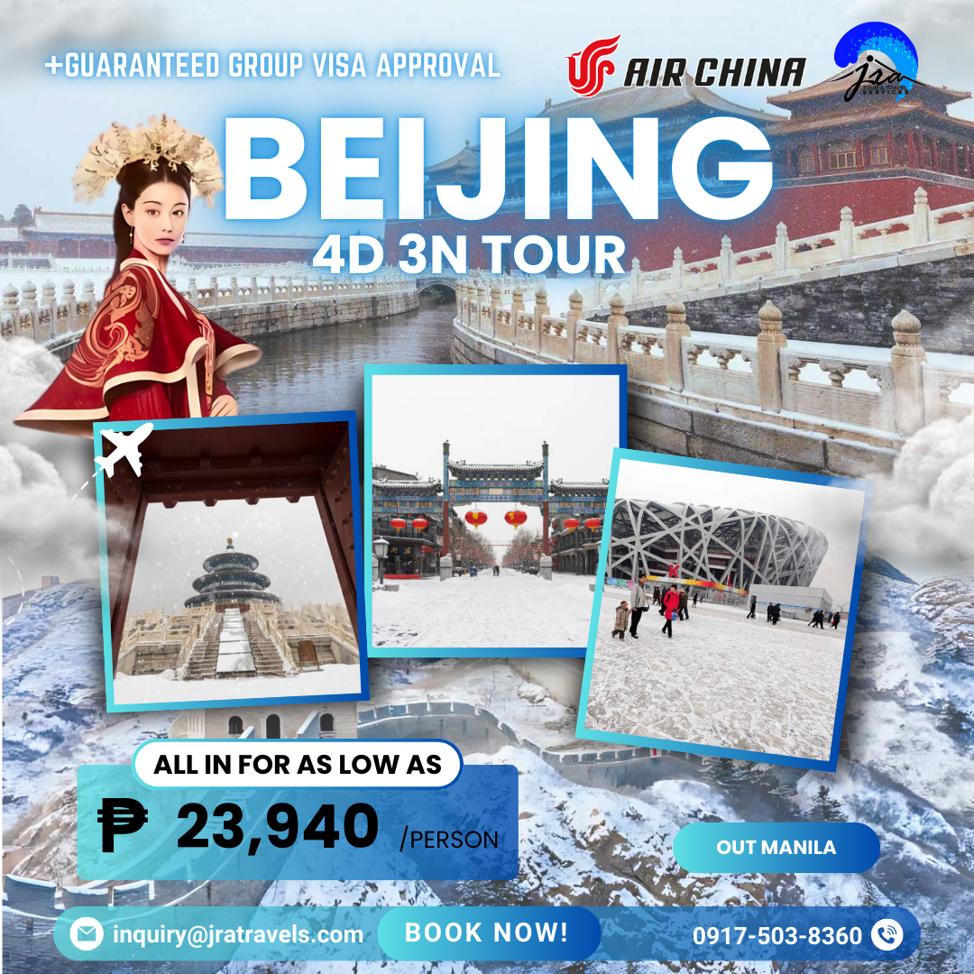 Beijing 4D 3N Tour Package