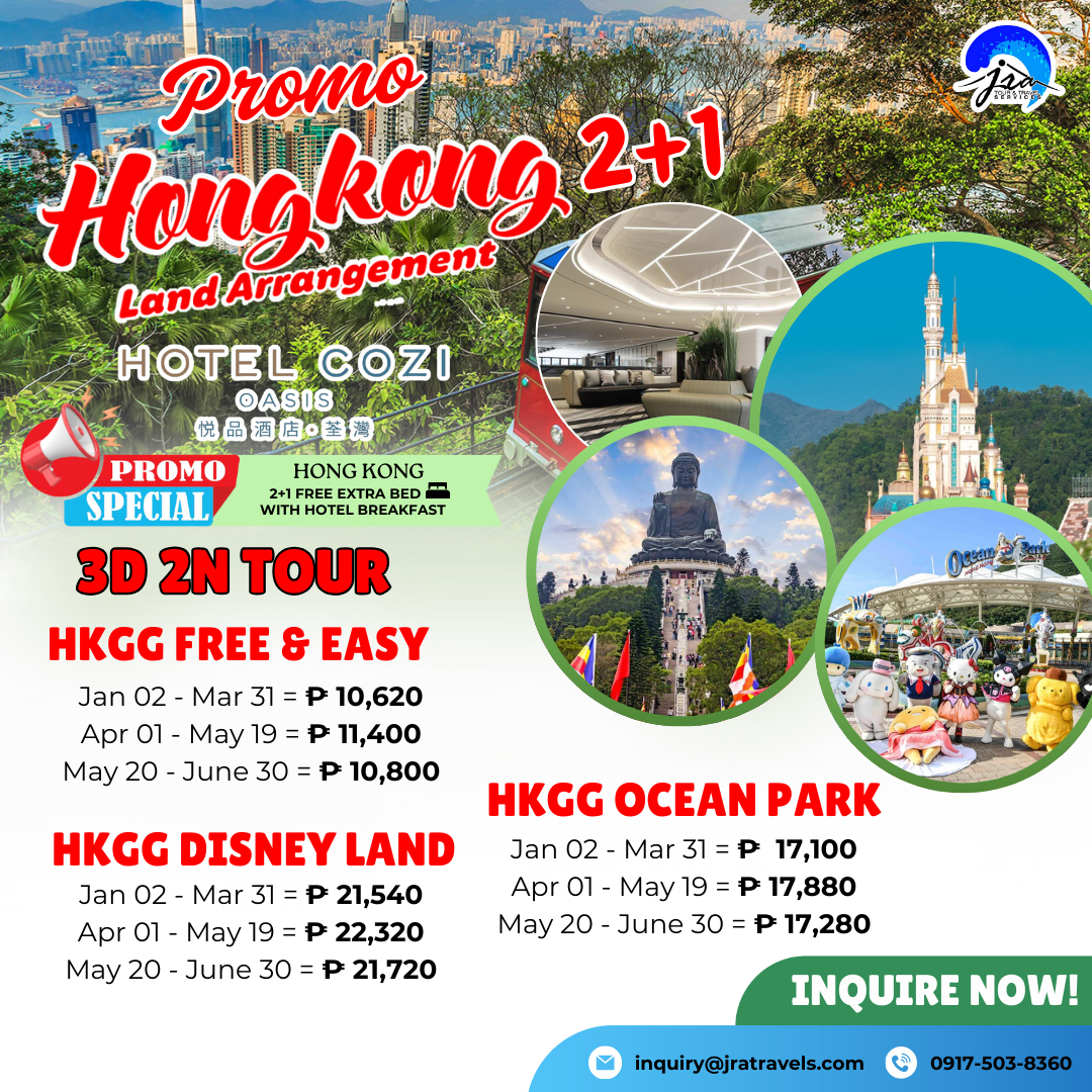 Hong Kong Land Arrangement Promo