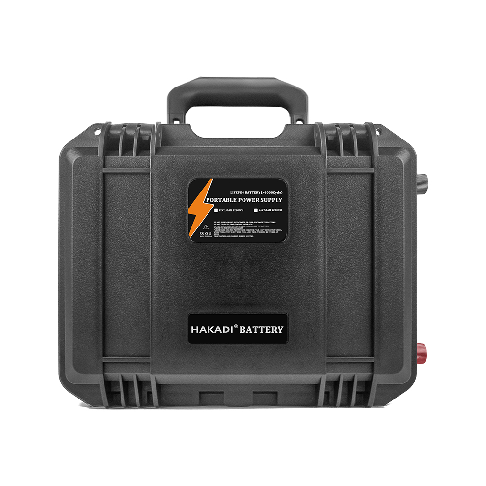 HAKADI 12V 100Ah LiFePO4 Akku