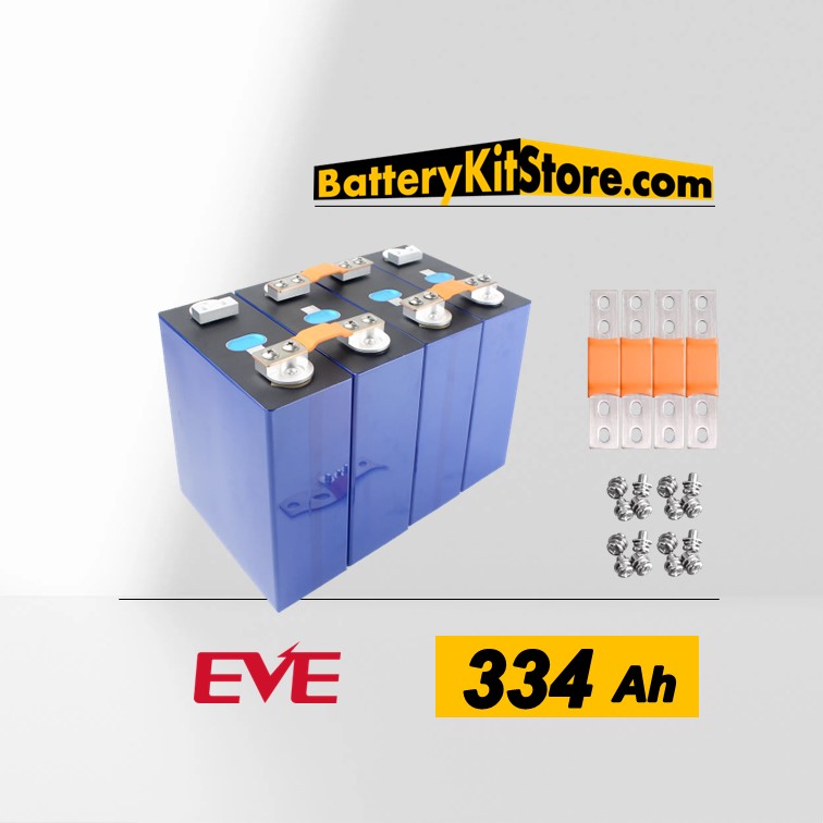 EVE LF334 334Ah LiFePO4 Battery Cell with Original Studs