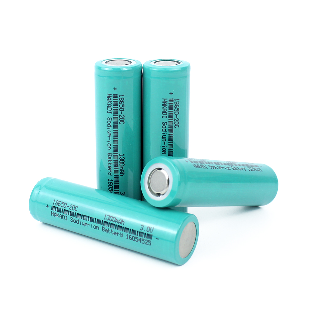 HAKADI 18650 3V 1300mAh 20C Natrium-Ionen-Akku