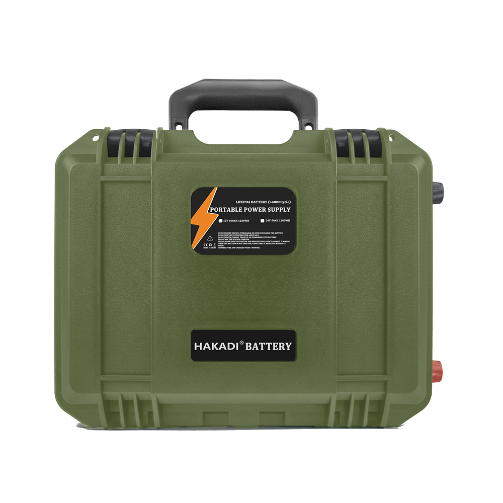 HAKADI 12V 100Ah LiFePO4 Akku