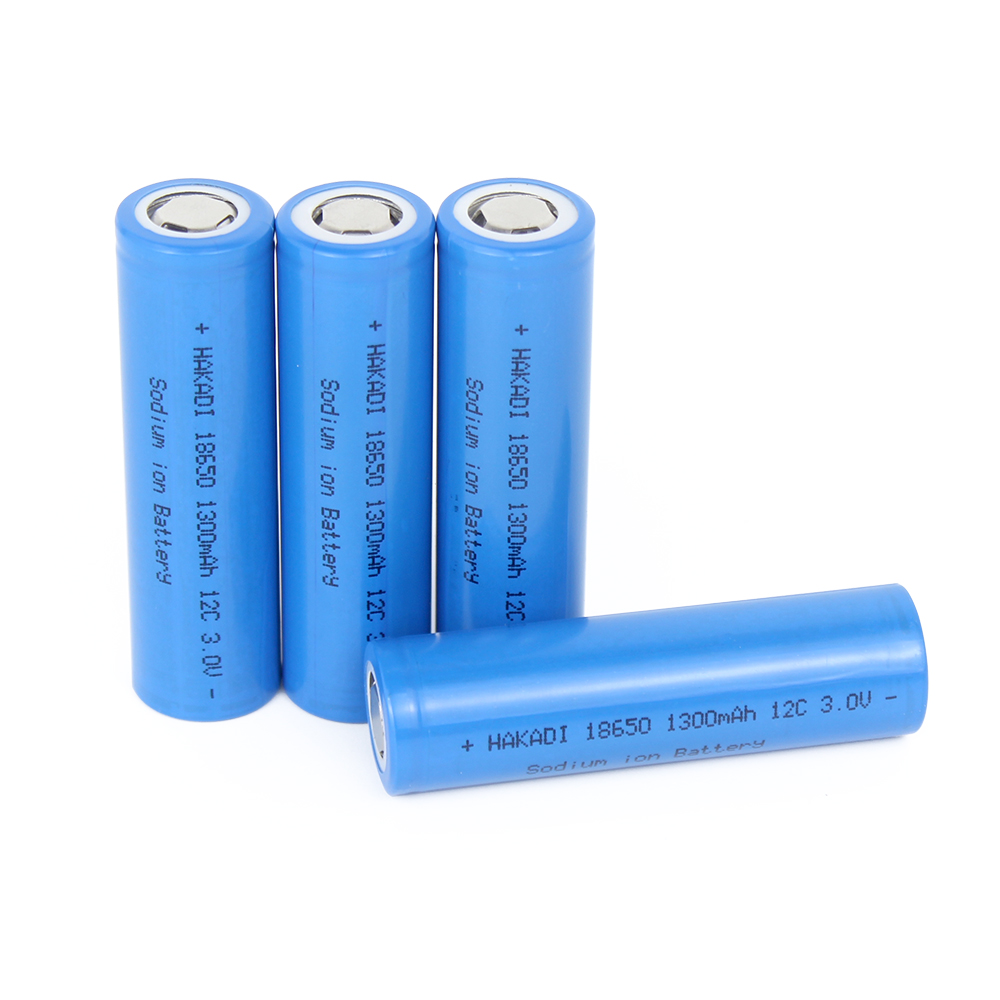 HAKADI 18650 3V 1300mAh 12C Na-ion Sodium-ion Battery