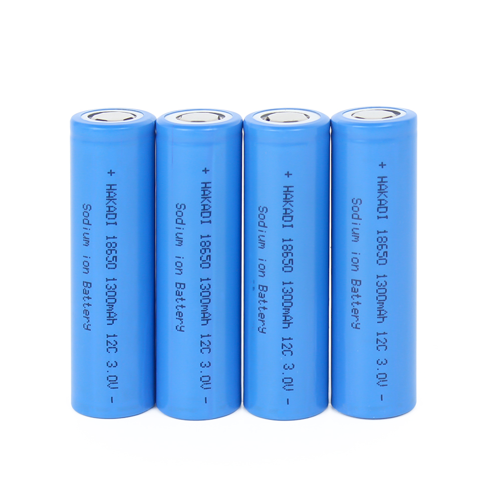 HAKADI 18650 3V 1300mAh 12C Na-ion Sodium-ion Battery