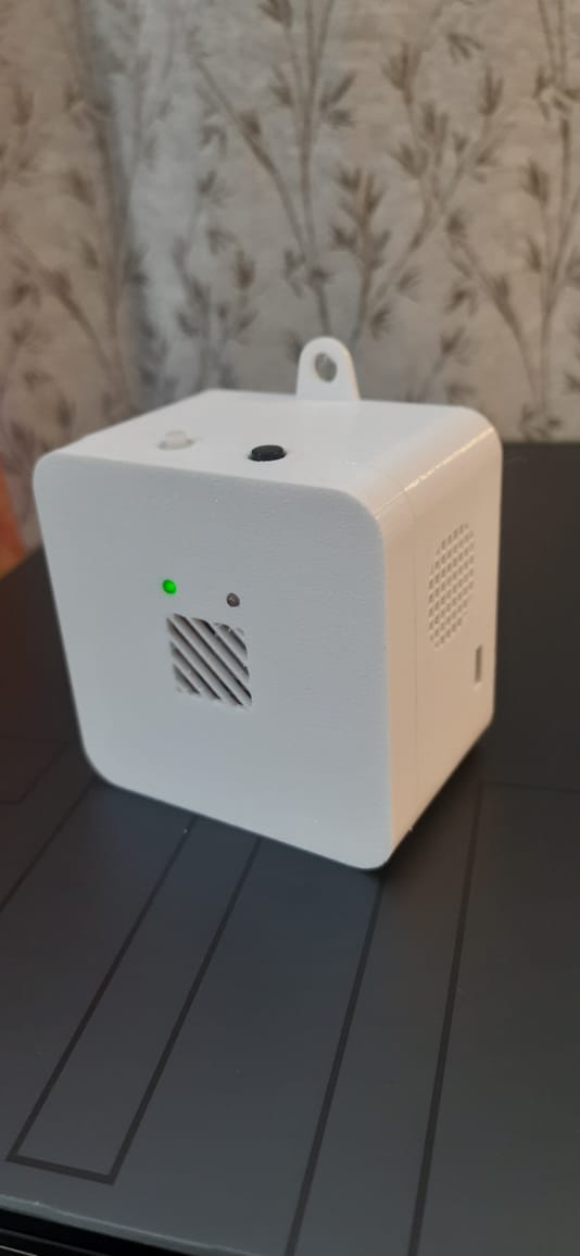 Bannar gas detector with battery backup