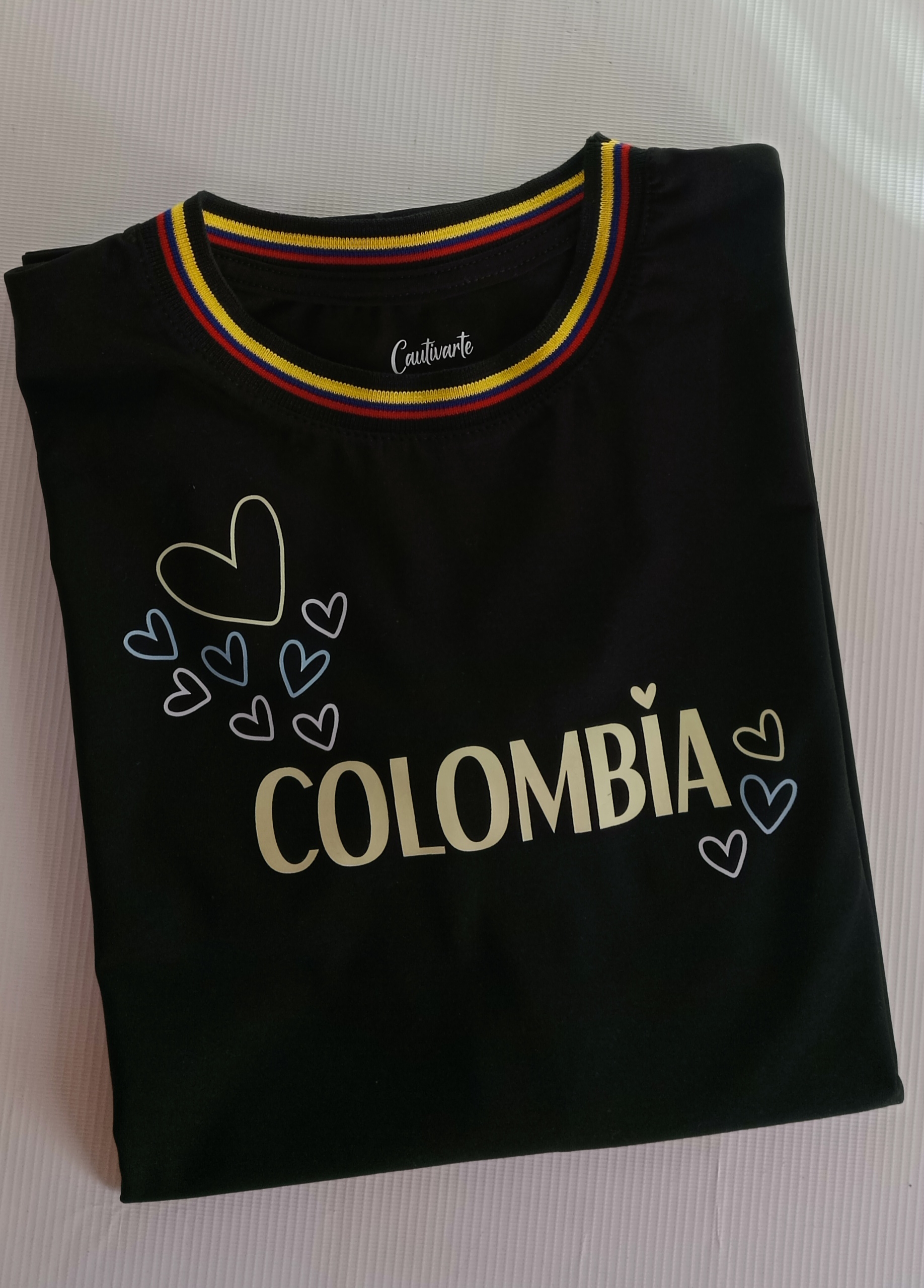 Camiseta 'Colombia Noir'
