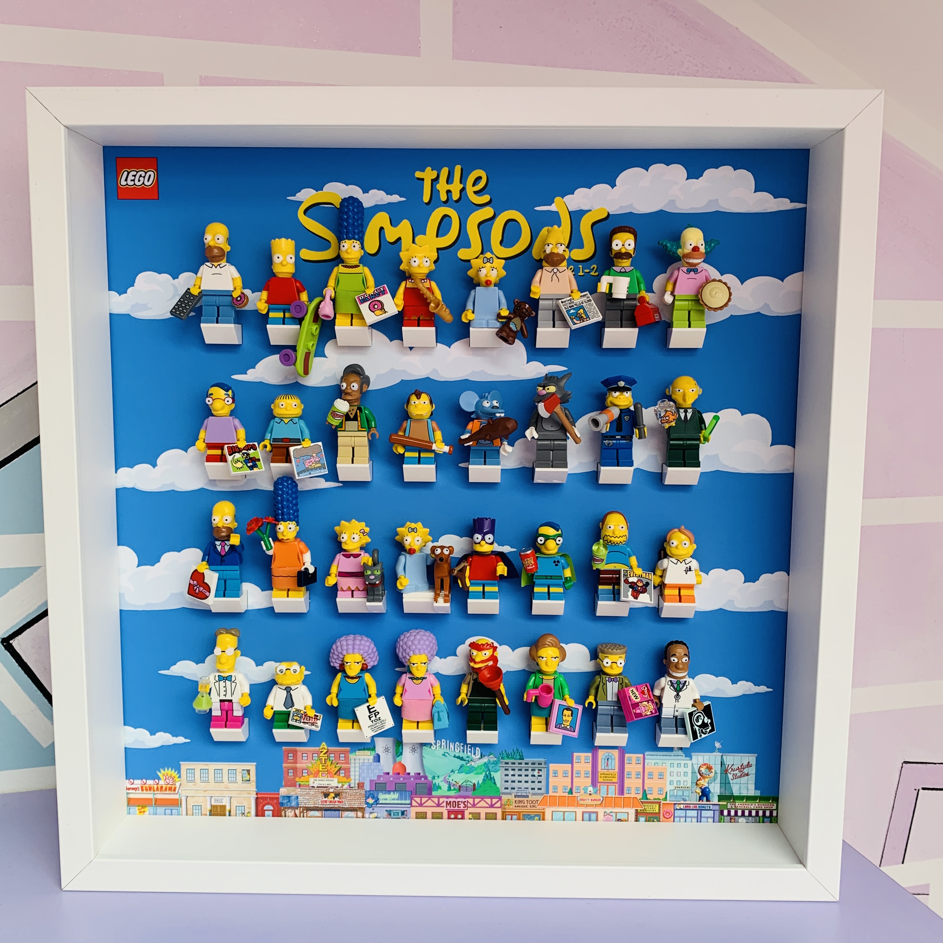 Serie The Simpsons 1 e 2 Display Medium Frame 