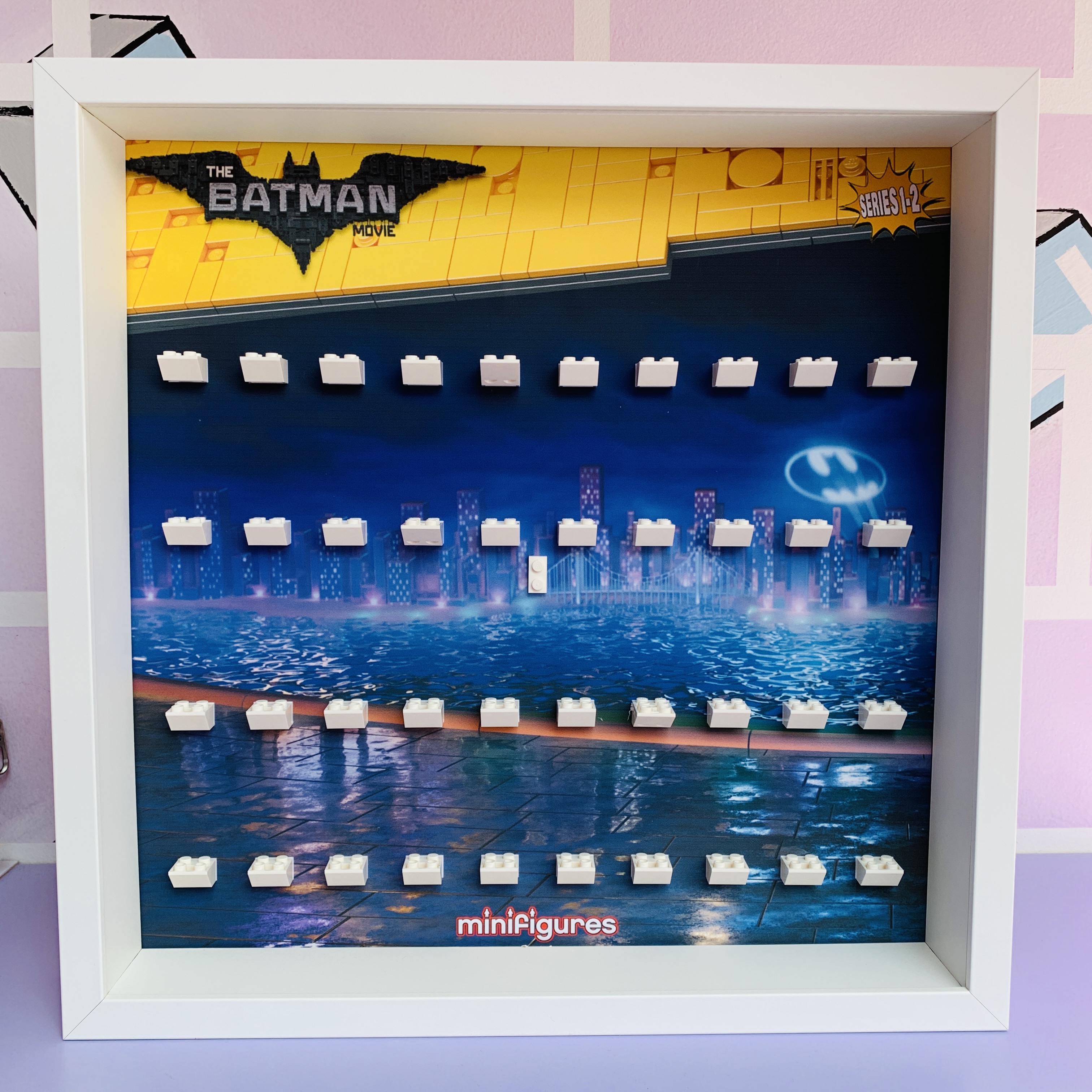 Serie The Batman Movie 1 e 2 Display Medium Frame 