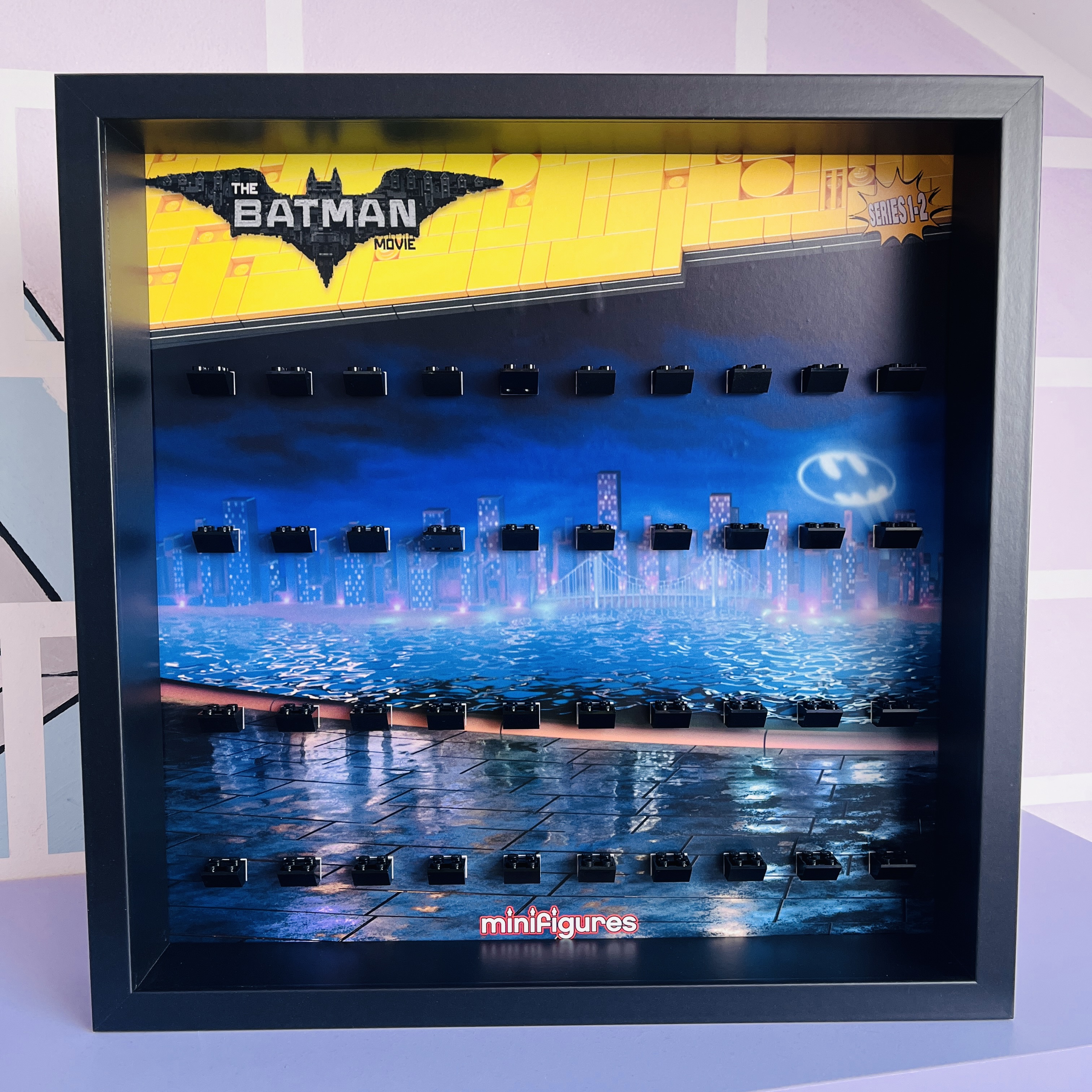 Serie The Batman Movie 1 e 2 Display Medium Frame 