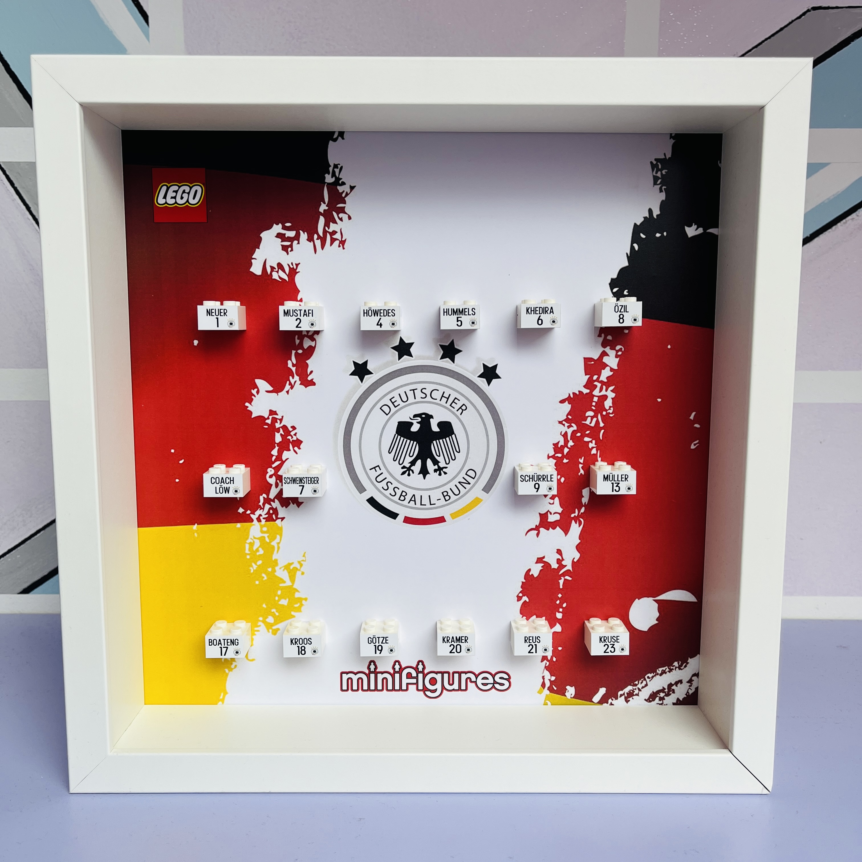 Serie DFB Germania Mondiale 2014 71014 Display Classic Frame 