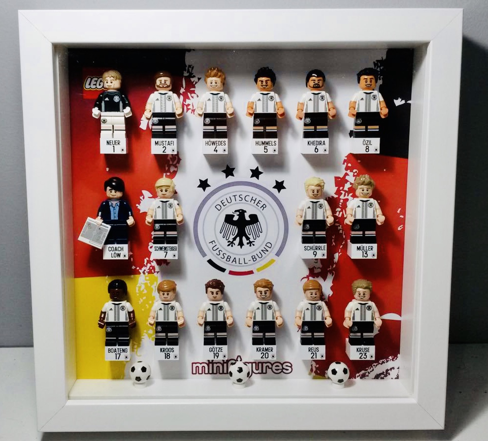 Serie DFB Germania Mondiale 2014 71014 Display Classic Frame 
