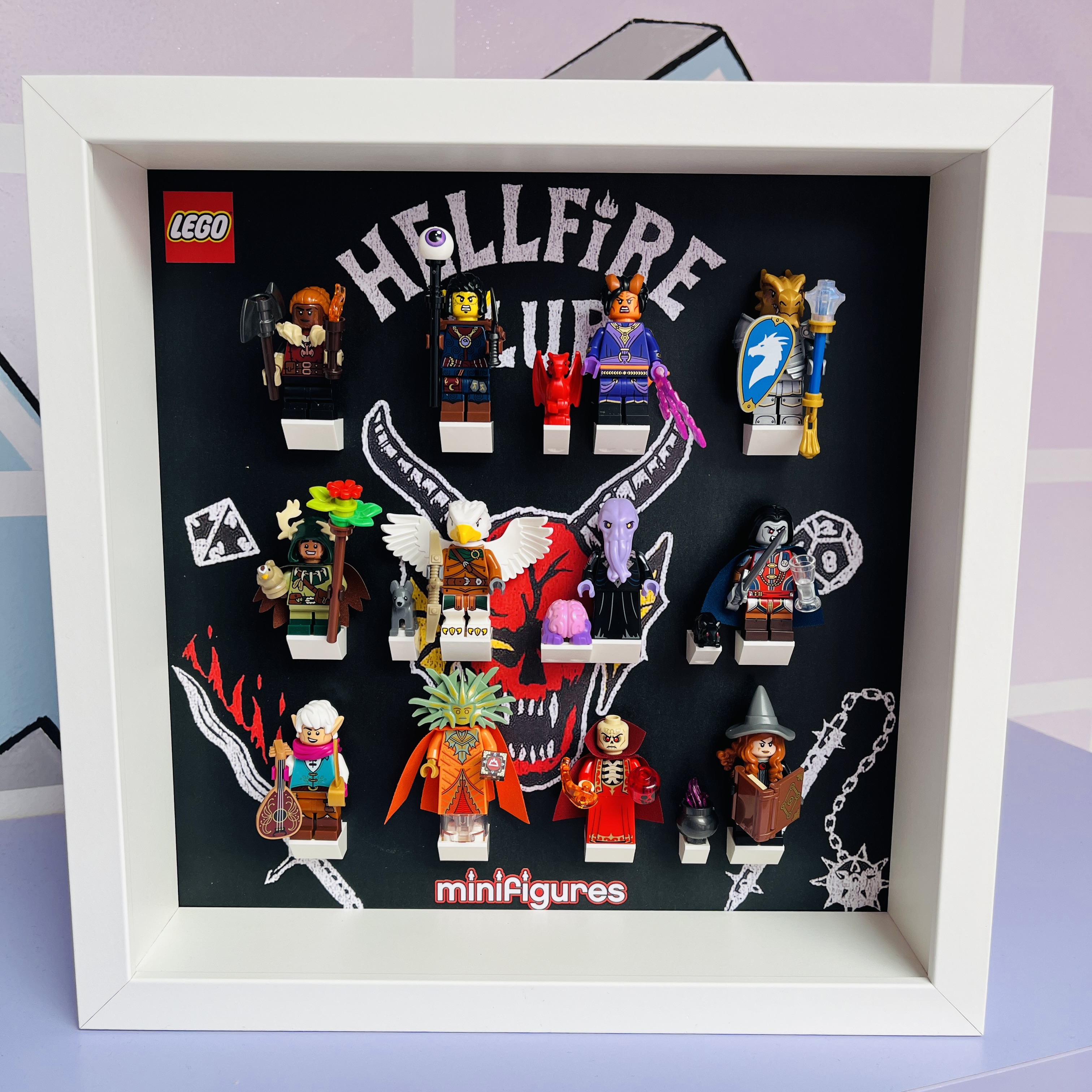 Serie Dungeons & Dragon 71047 Display Classic Frame 