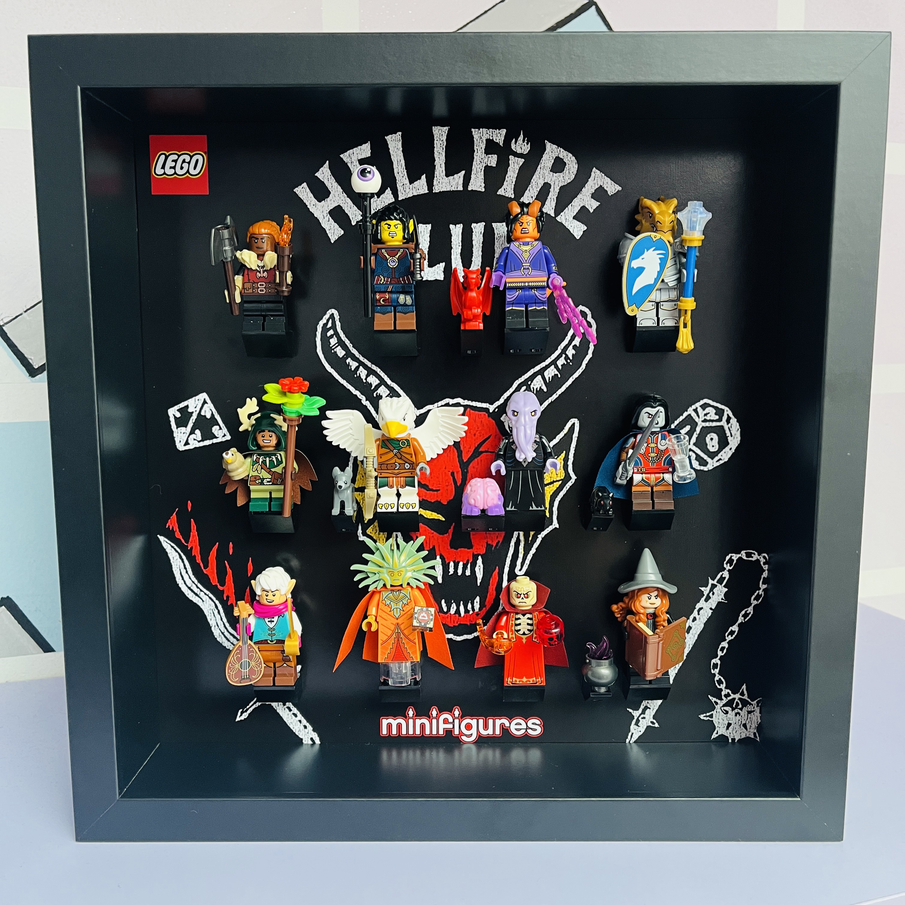 Serie Dungeons & Dragon 71047 Display Classic Frame 