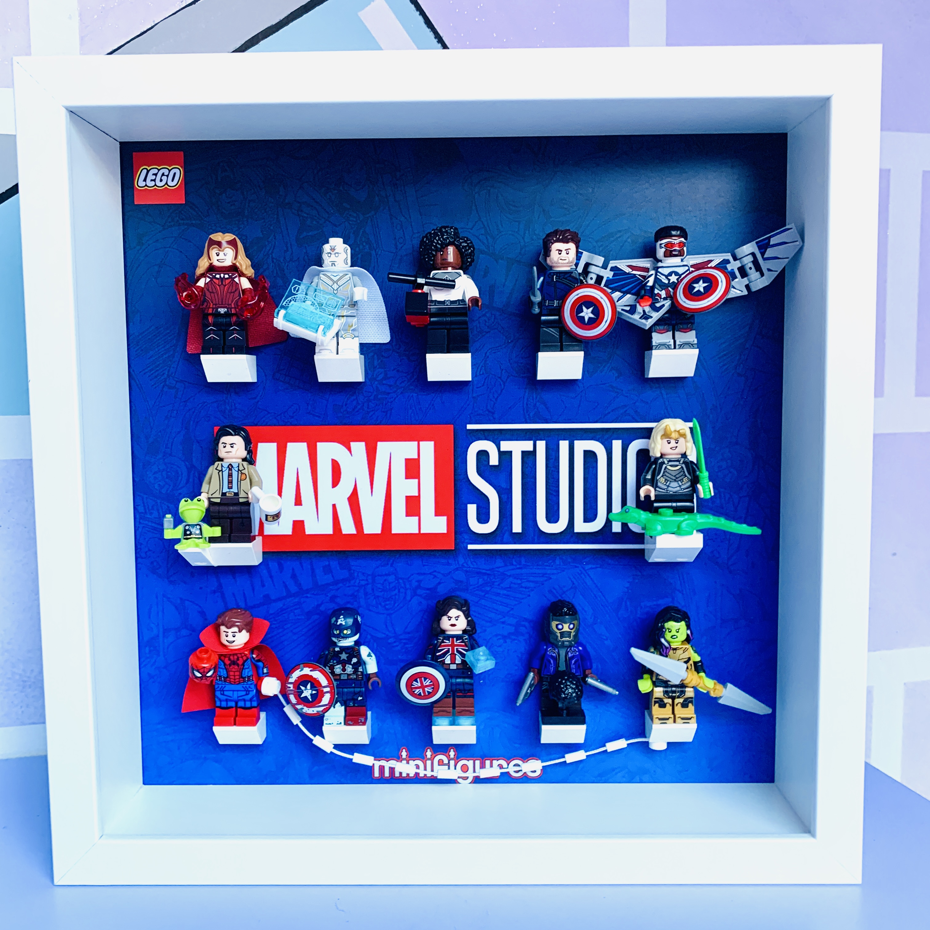 Serie Marvel Studios 71031 Display Classic Frame 