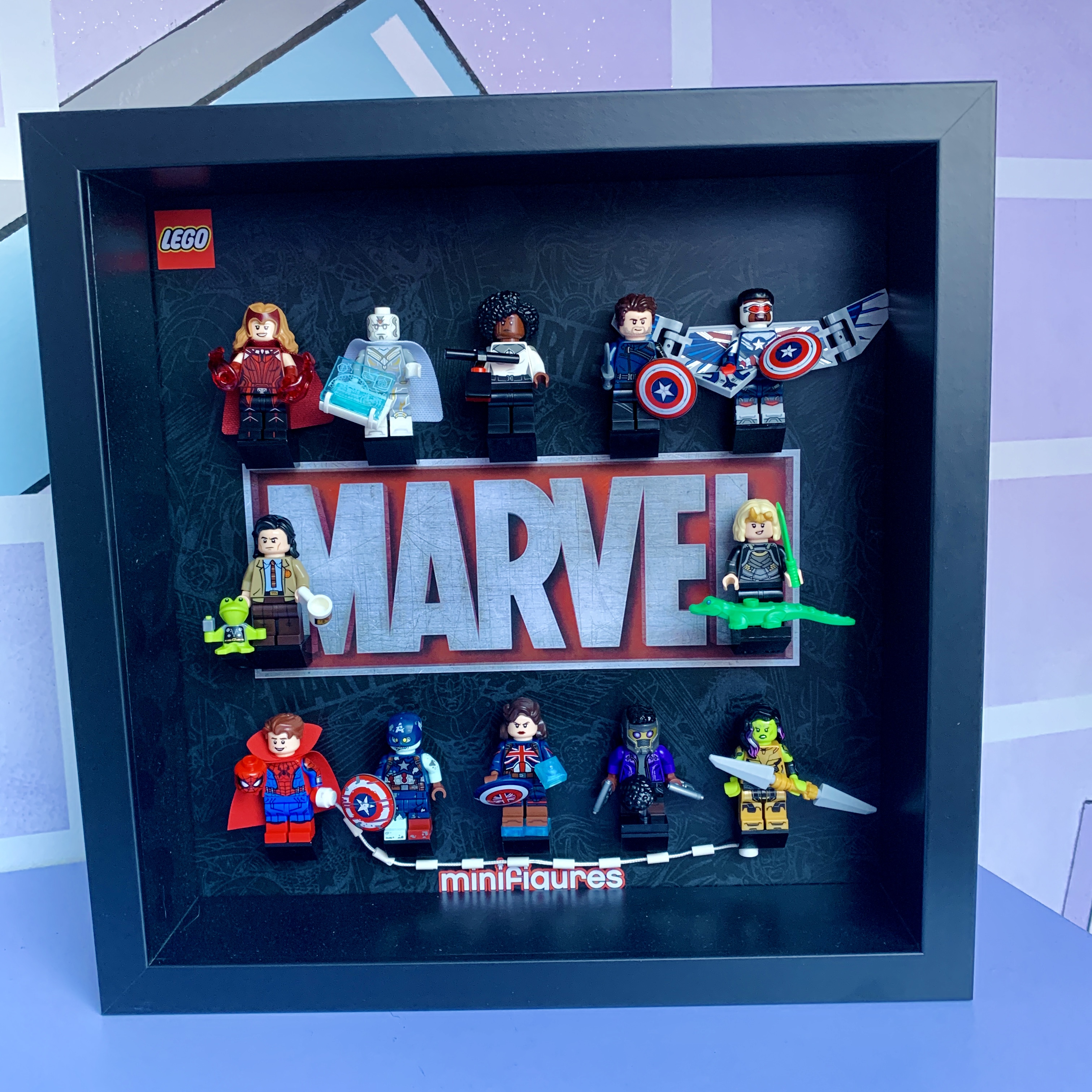 Serie Marvel Studios 71031 Display Classic Frame 