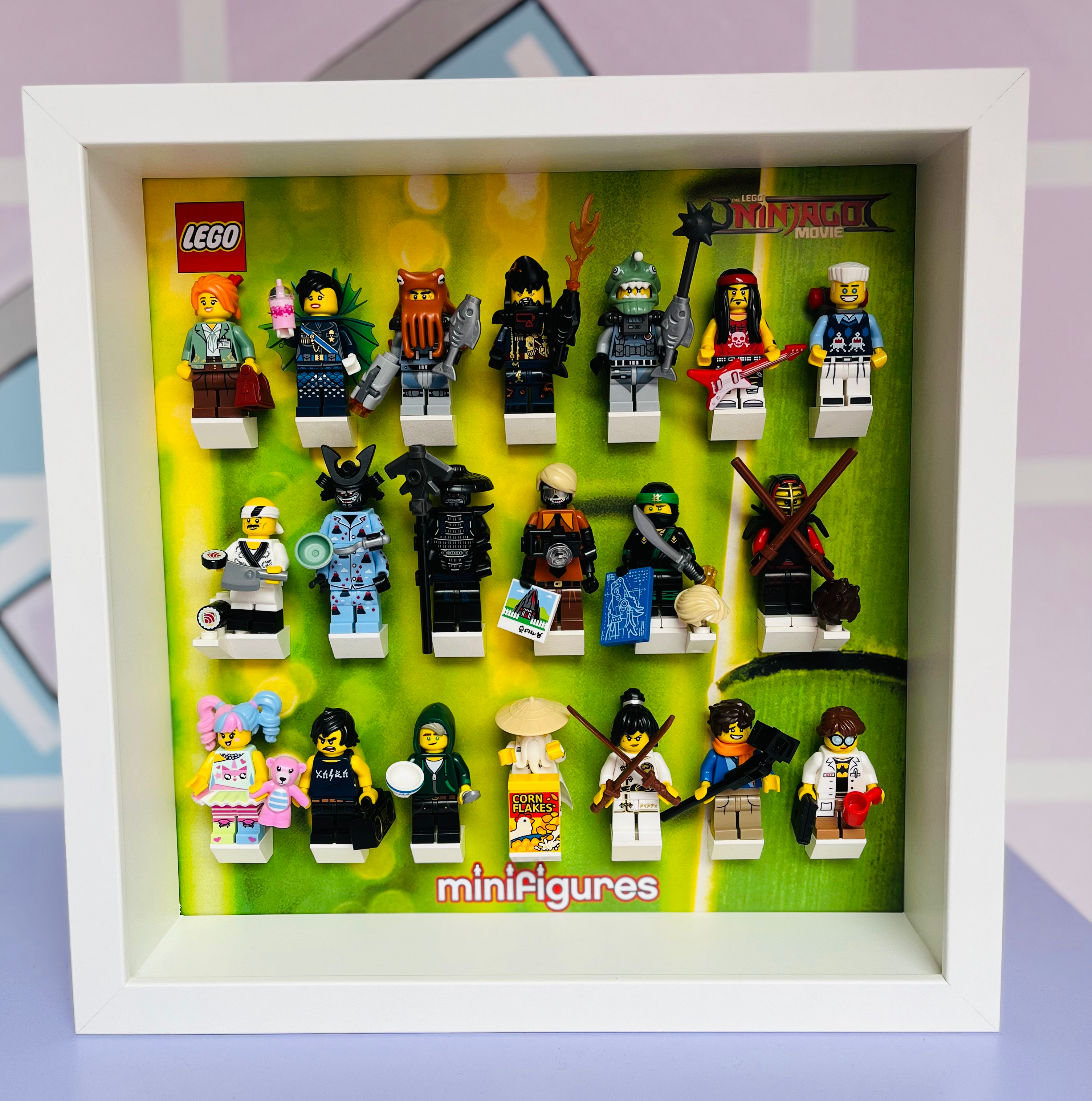 Serie The Ninjago Movie 71019 Display Classic Frame 
