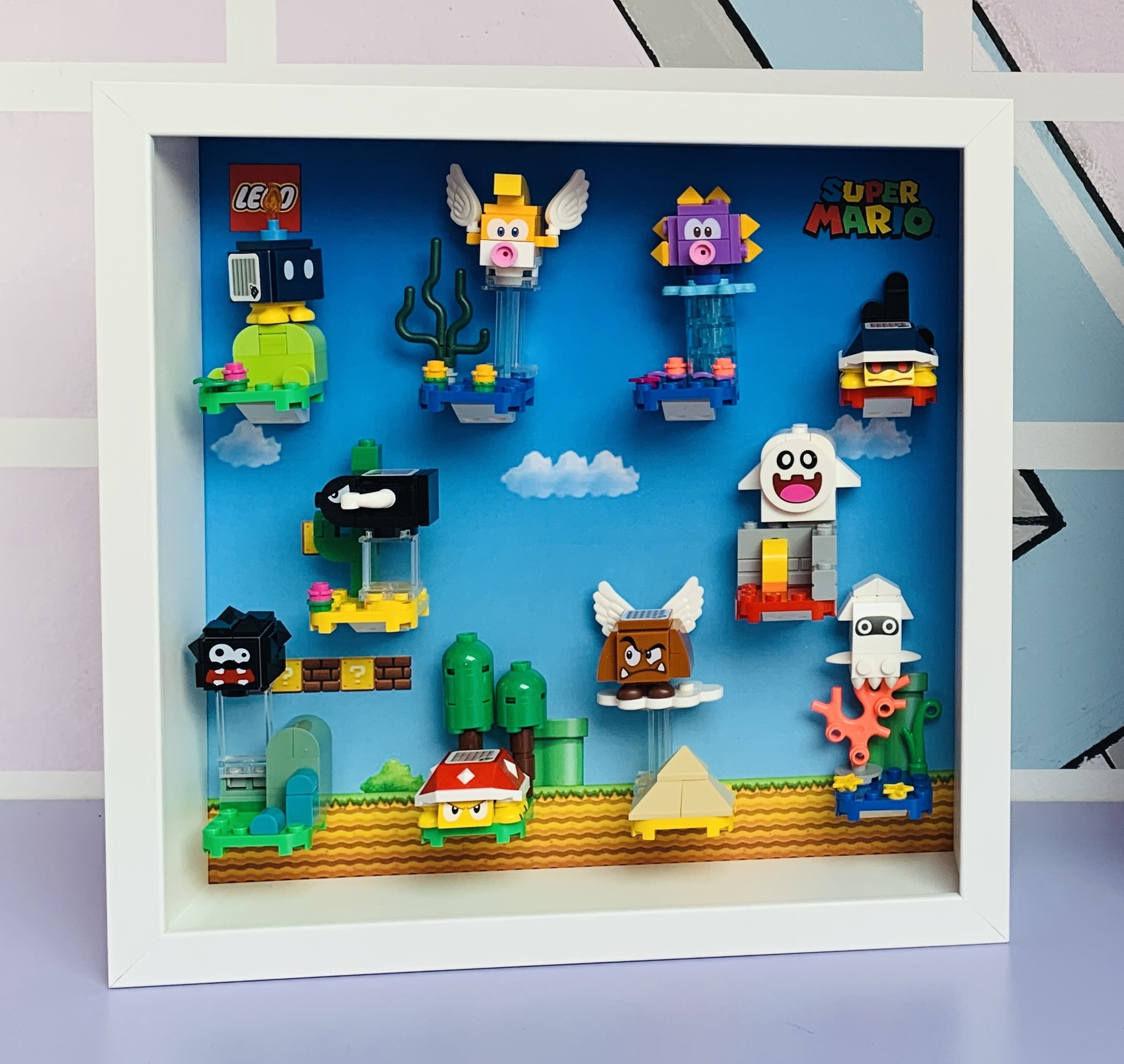 Serie 2 Super Mario 71386 Display Classic Frame 