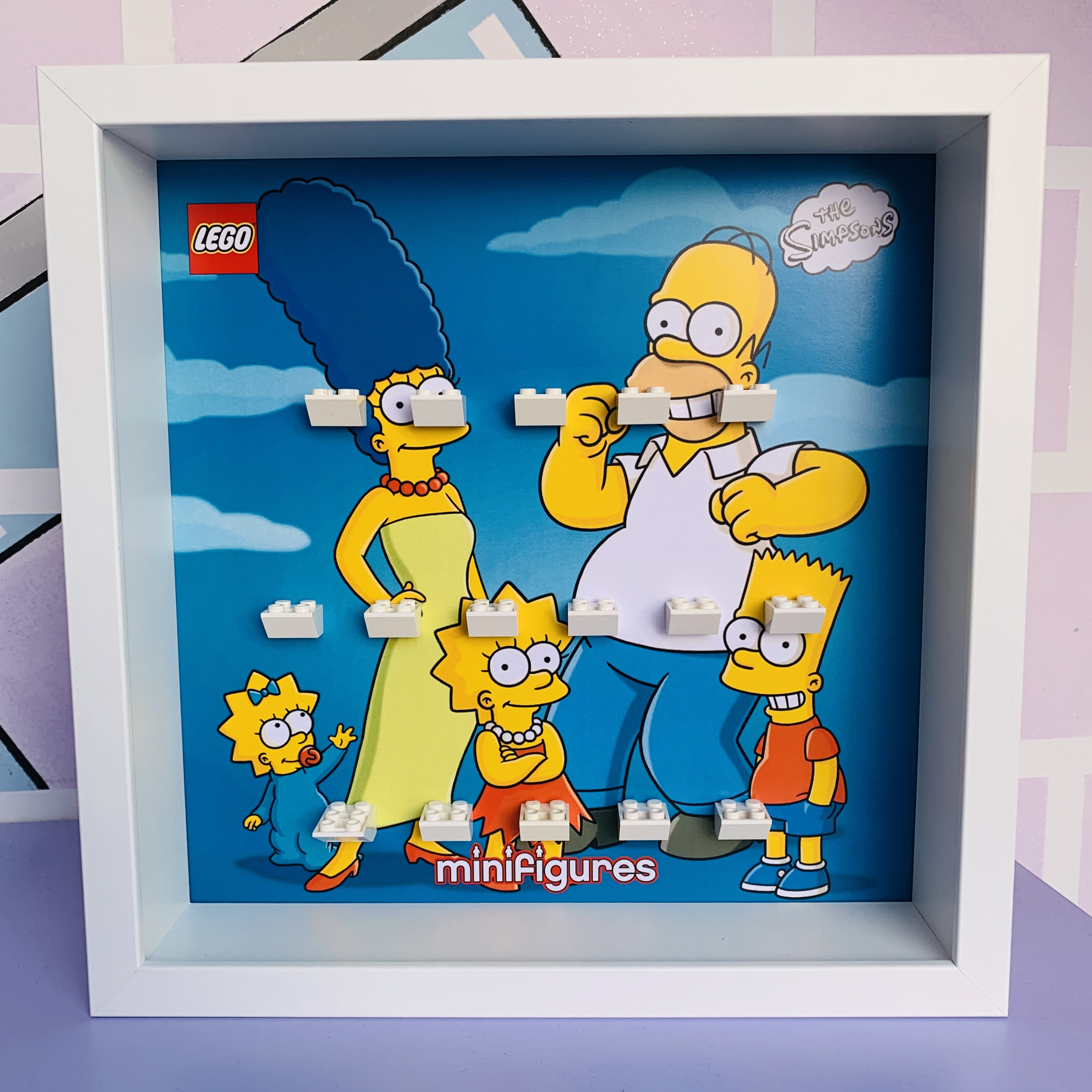 Serie 1 The Simpsons 71005 Display Classic Frame 