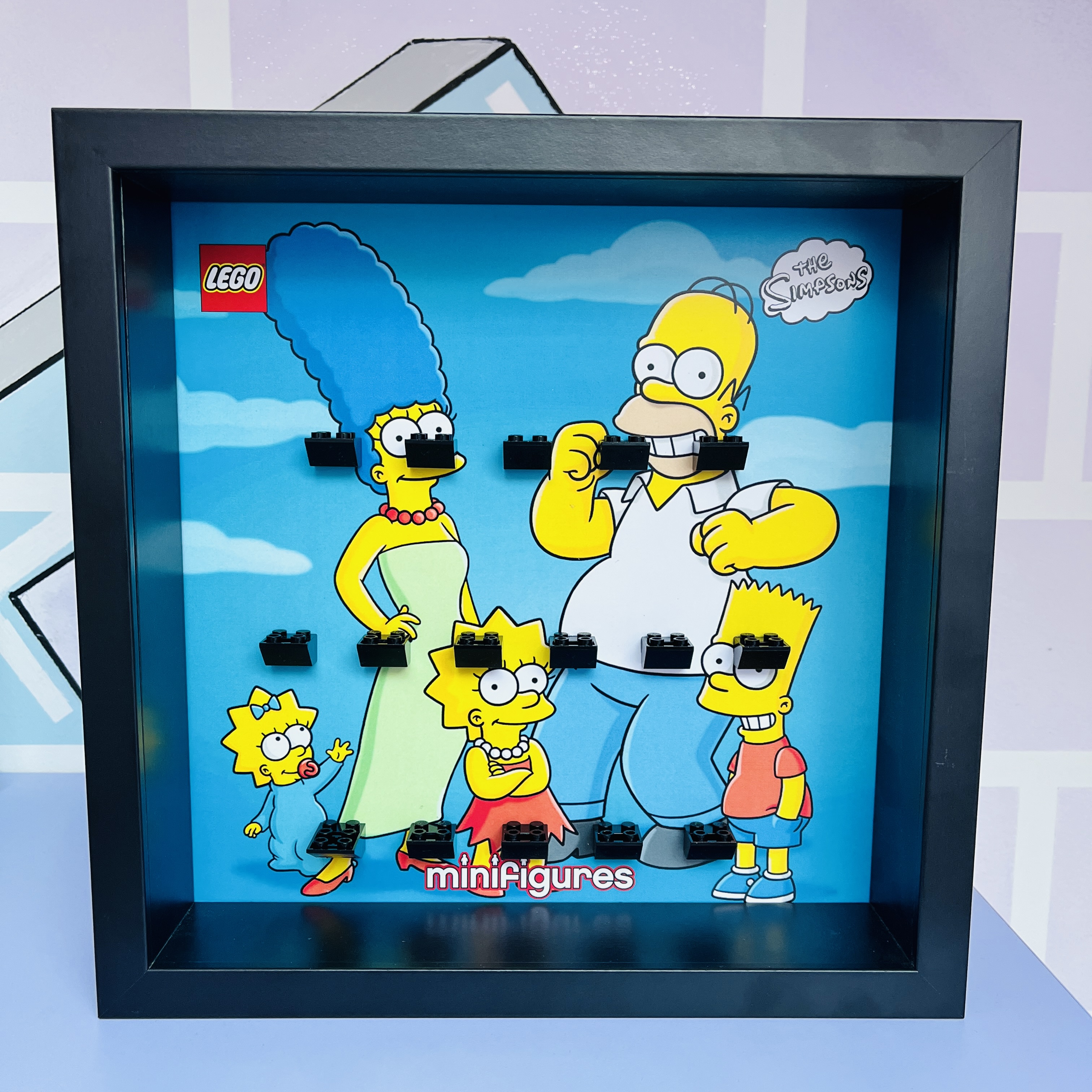 Serie 1 The Simpsons 71005 Display Classic Frame 