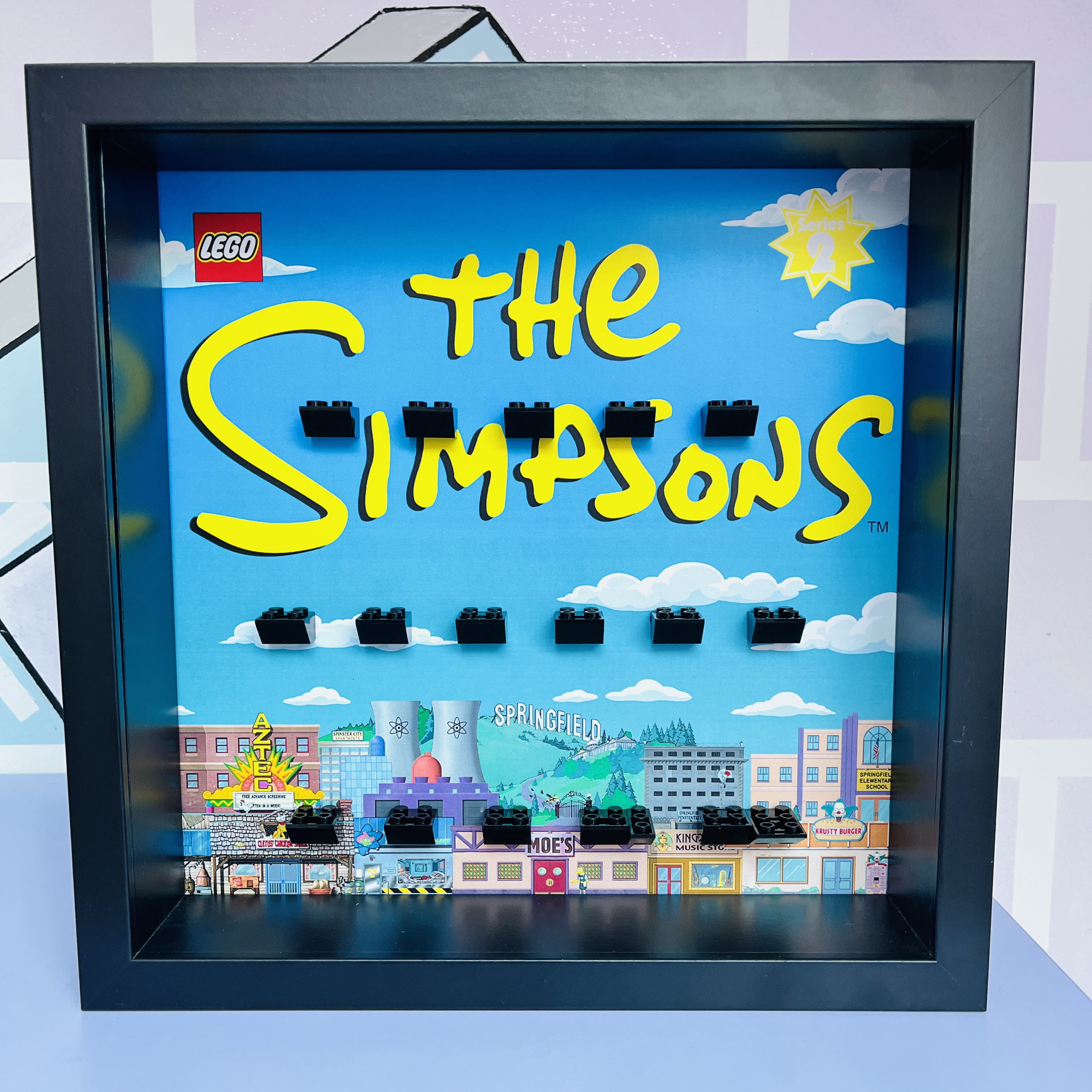 Serie 2 The Simpsons 71009 Display Classic Frame 
