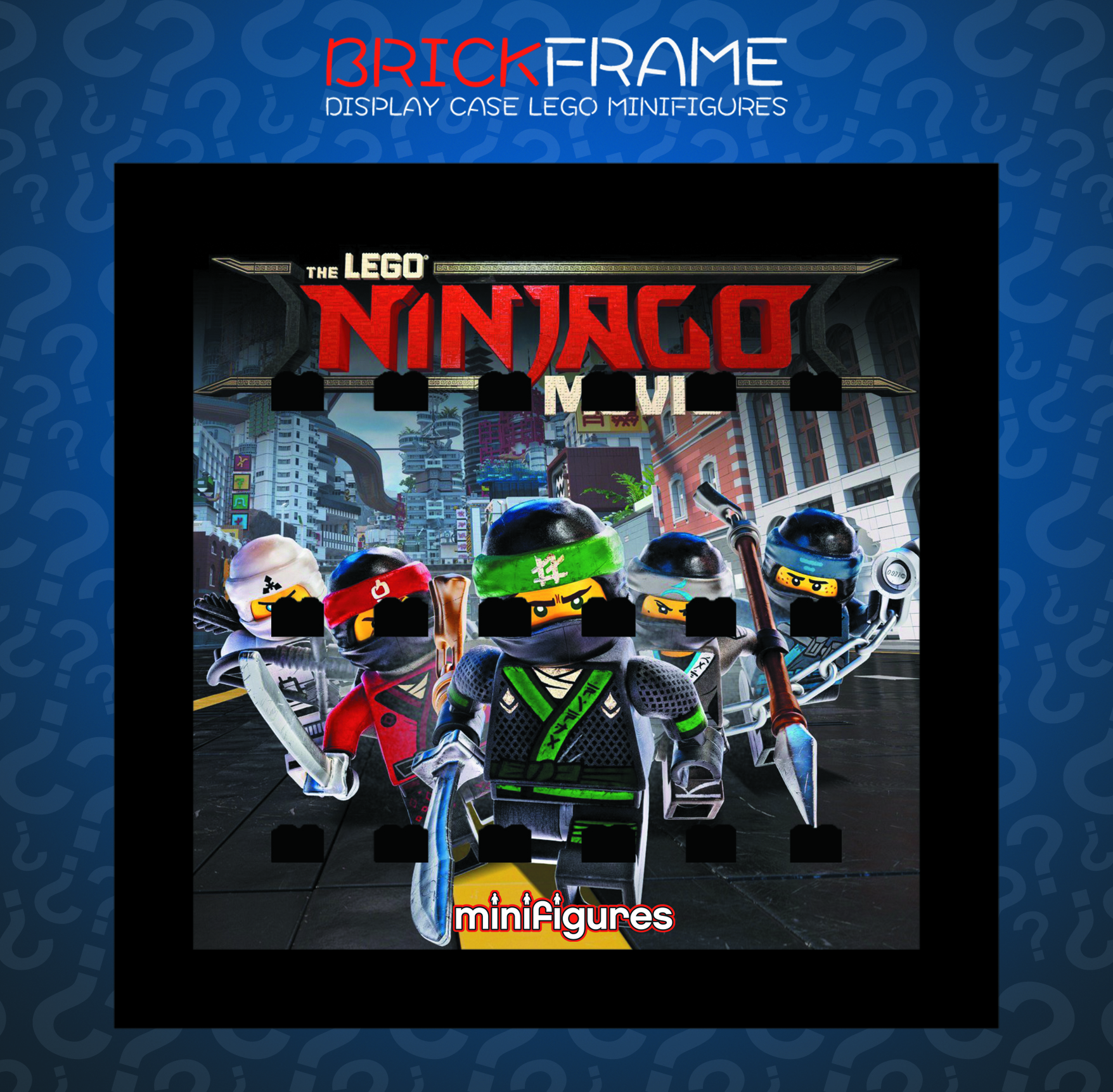Serie The Ninjago Movie 71019 Display Classic Frame 
