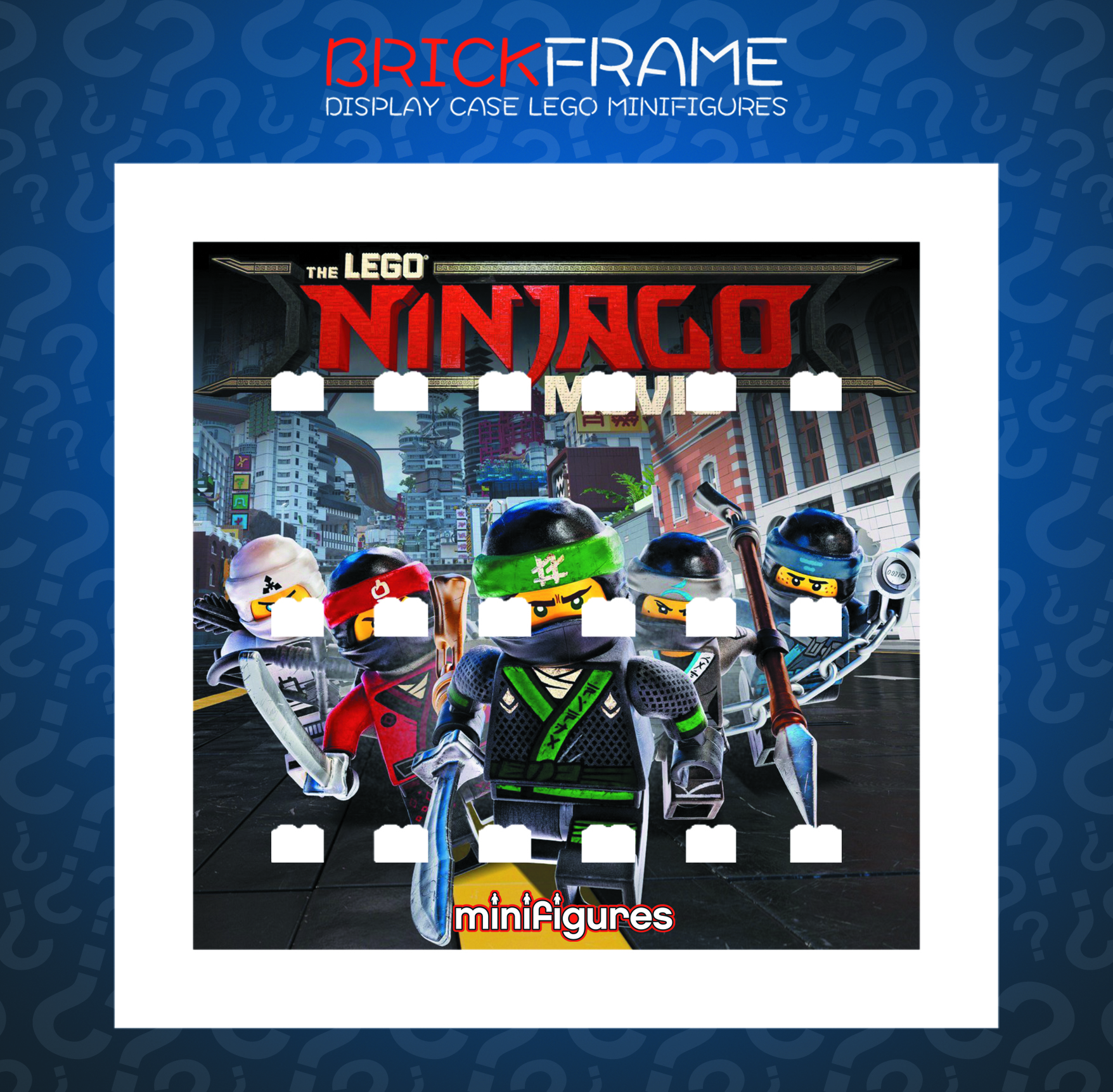 Serie The Ninjago Movie 71019 Display Classic Frame 