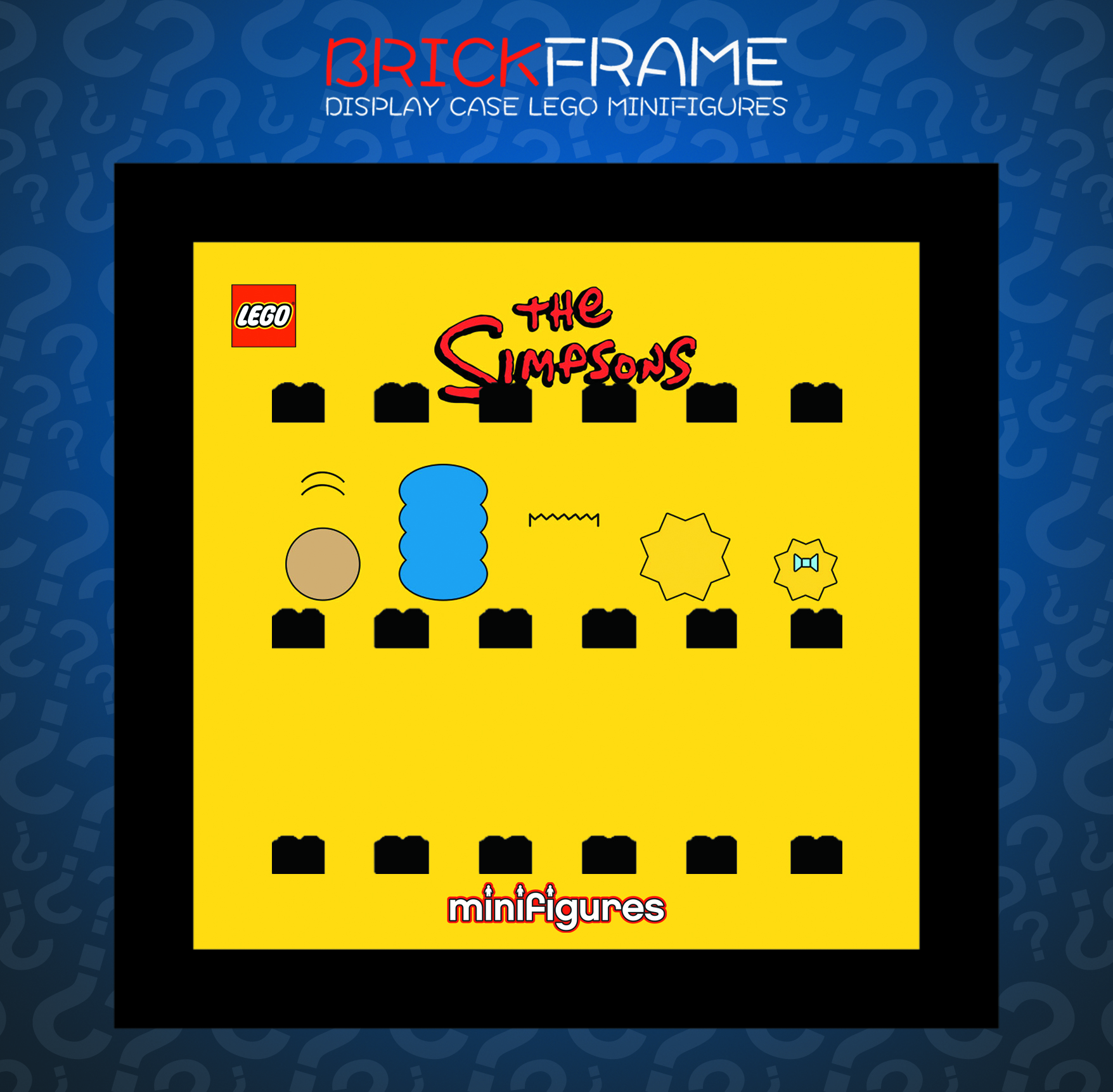 Serie 1 The Simpsons 71005 Display Classic Frame 