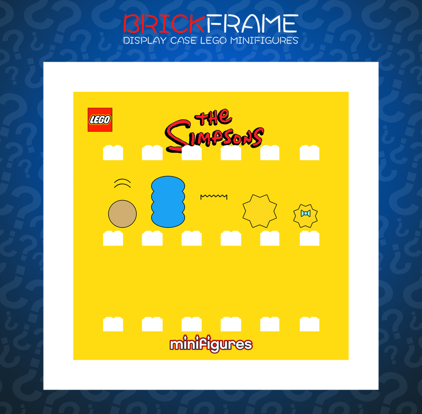 Serie 1 The Simpsons 71005 Display Classic Frame 