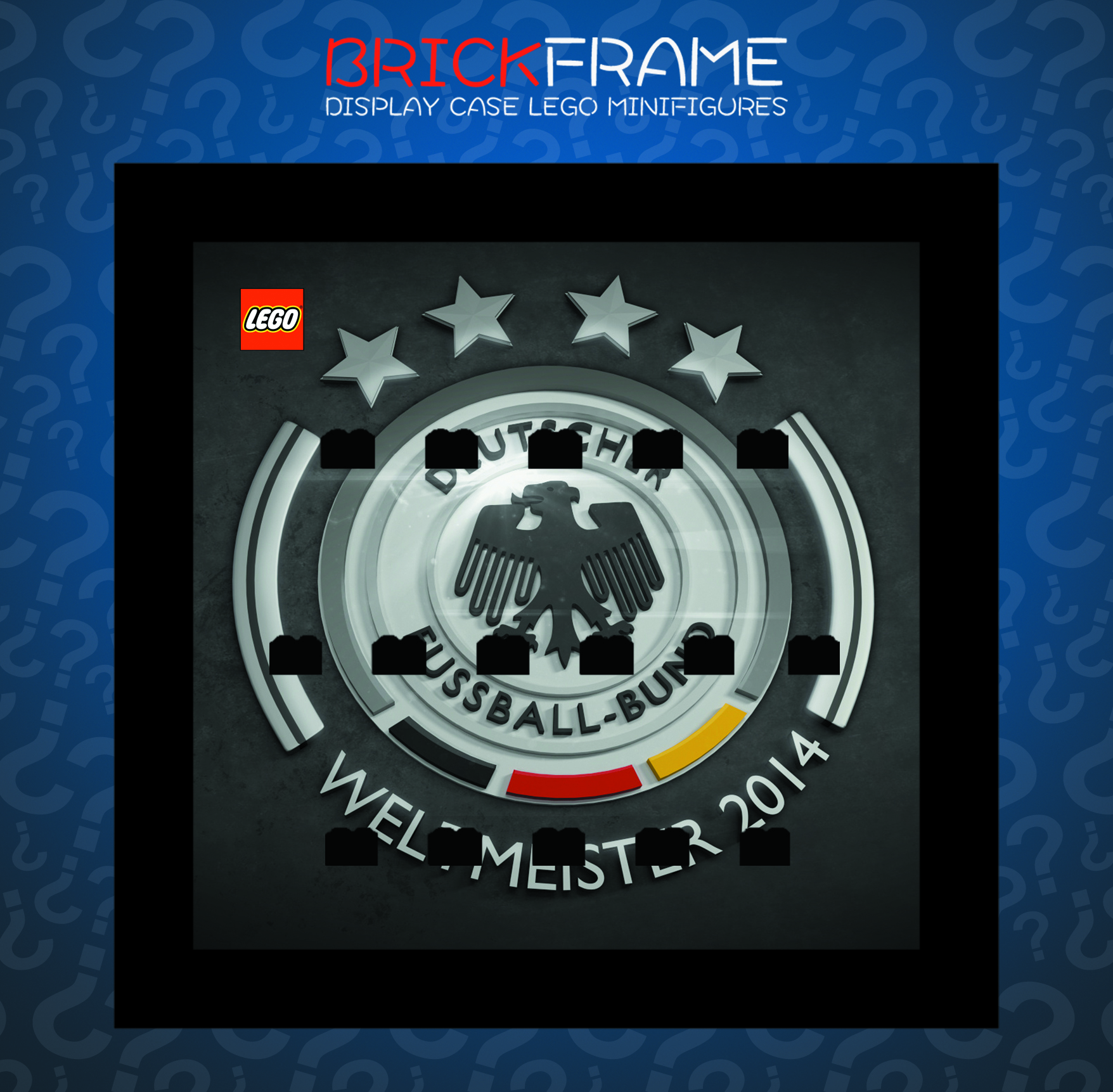 Serie DFB Germania Mondiale 2014 71014 Display Classic Frame 