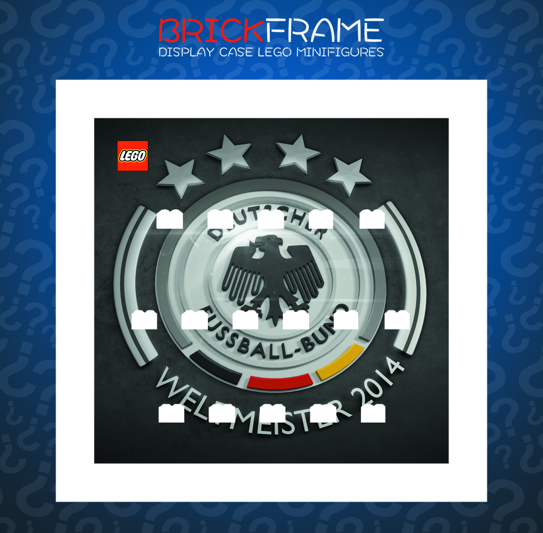 Serie DFB Germania Mondiale 2014 71014 Display Classic Frame