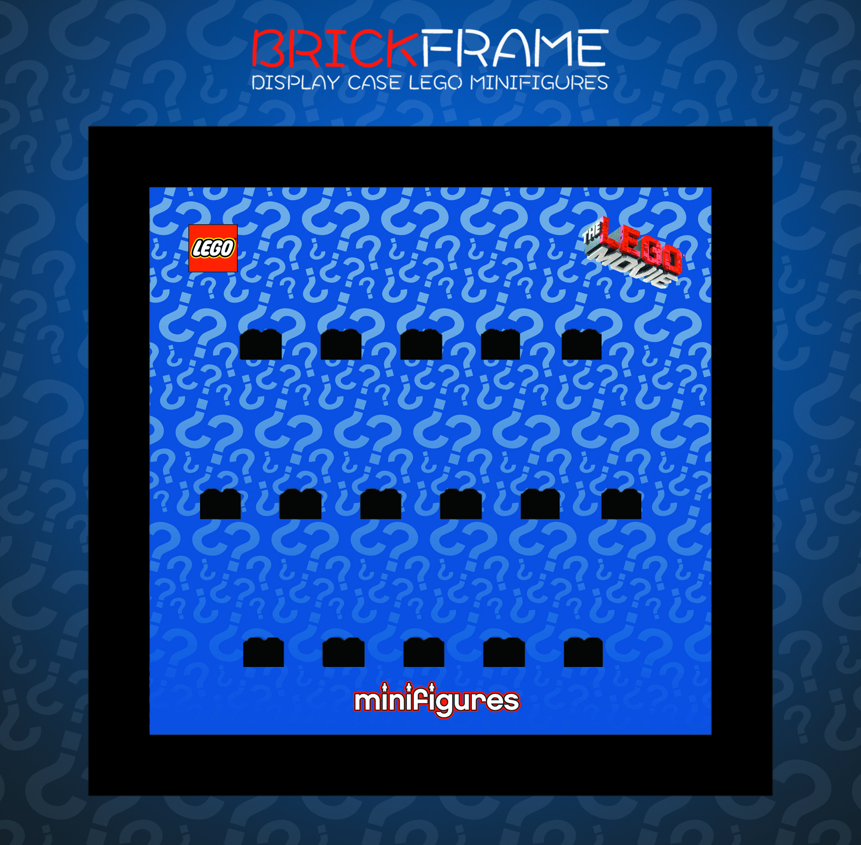 Serie The Lego Movie 71004 Display Classic Frame 