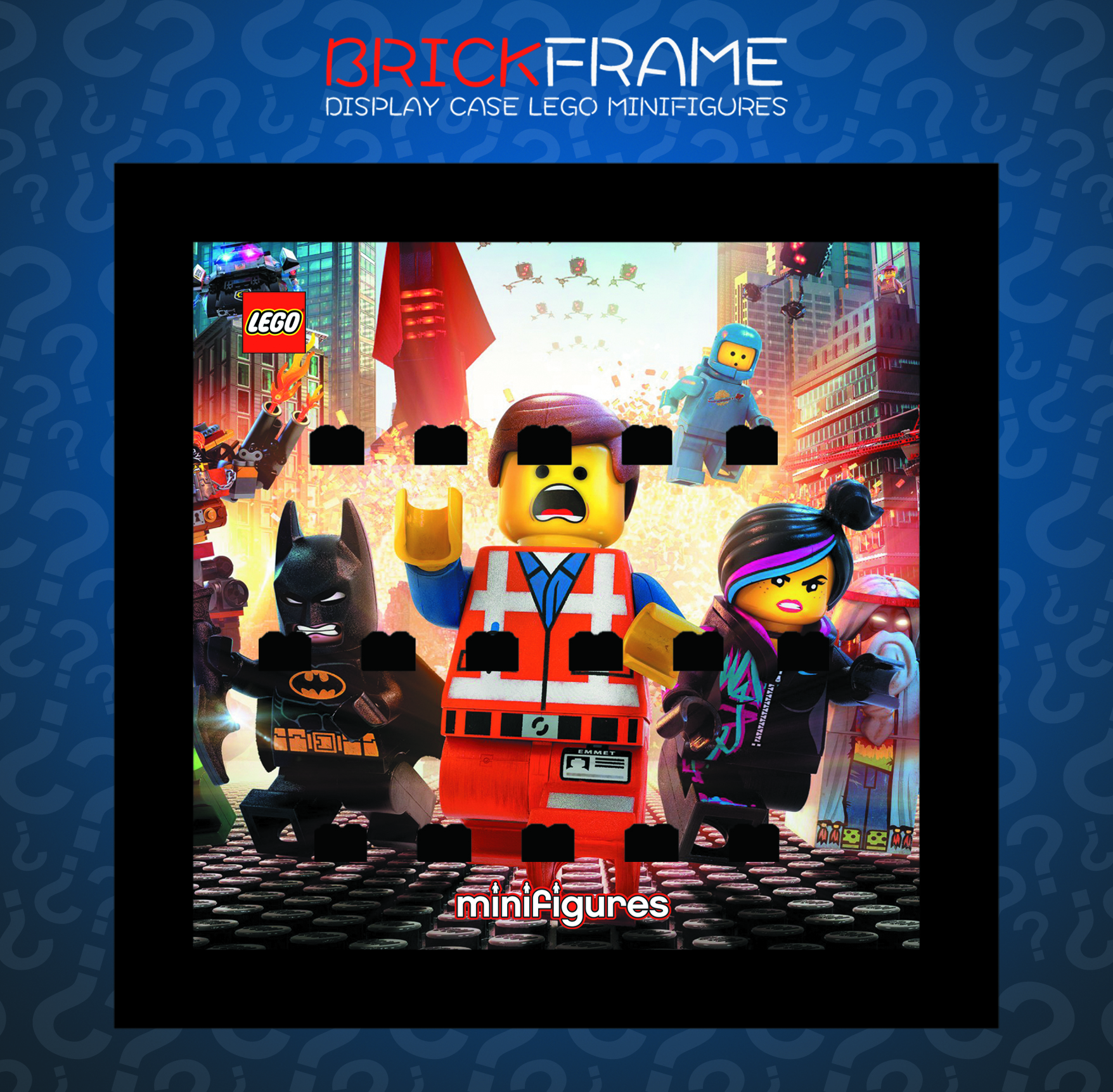 Serie The Lego Movie 71004 Display Classic Frame 