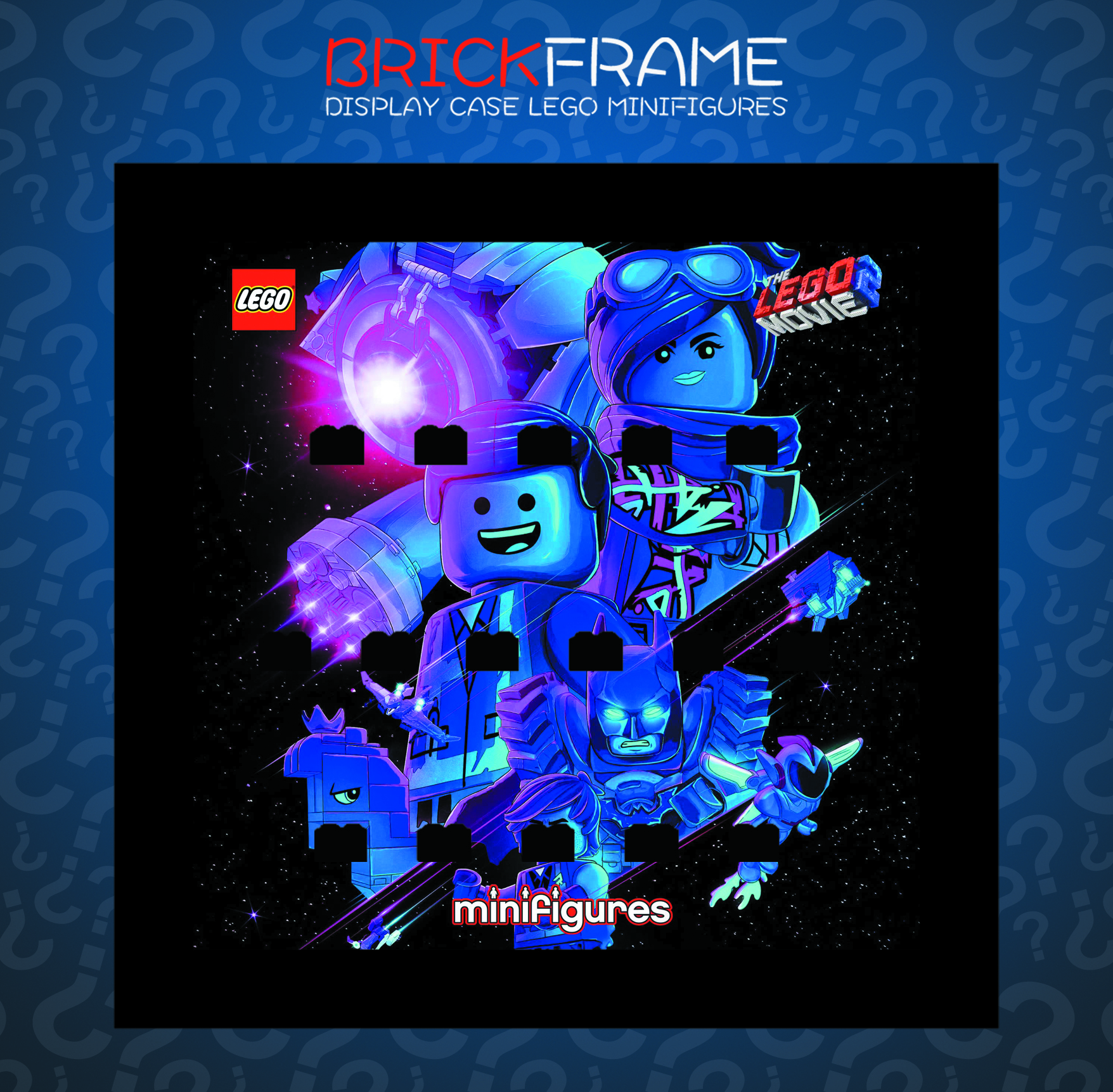 Serie The Lego Movie 2 71023 Display Classic Frame 