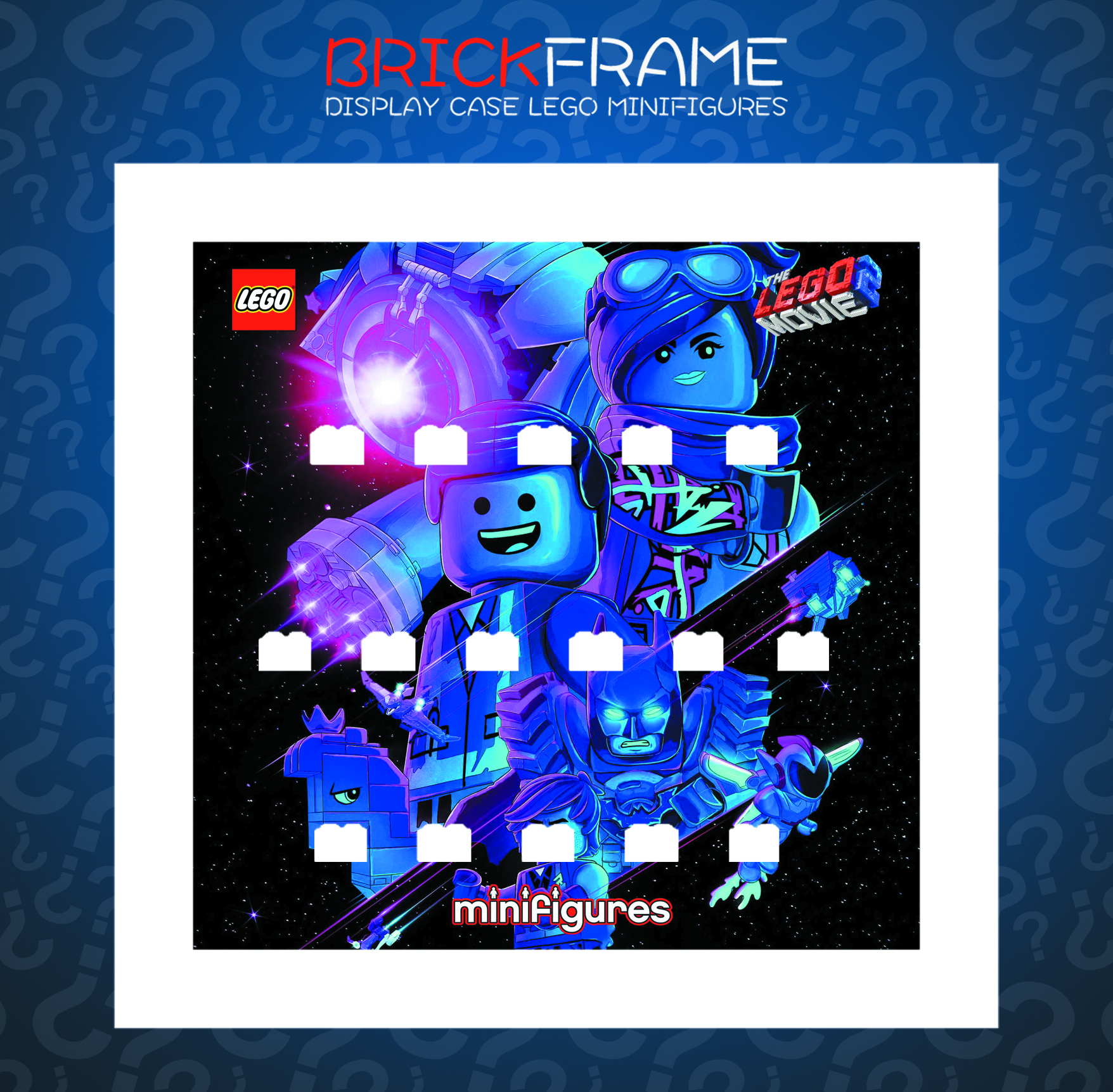 Serie The Lego Movie 2 71023 Display Classic Frame