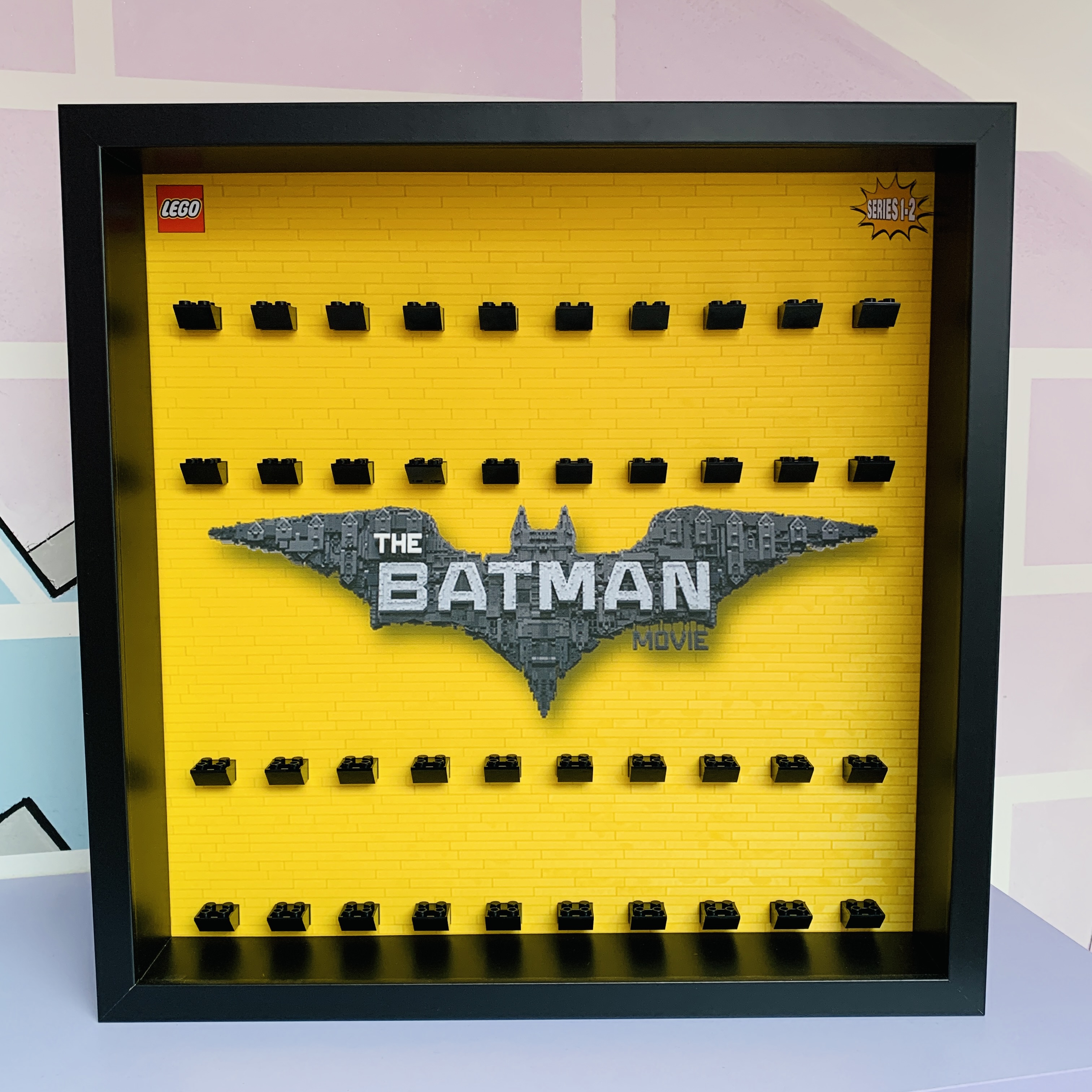 Serie The Batman Movie 1 e 2 Display Medium Frame 