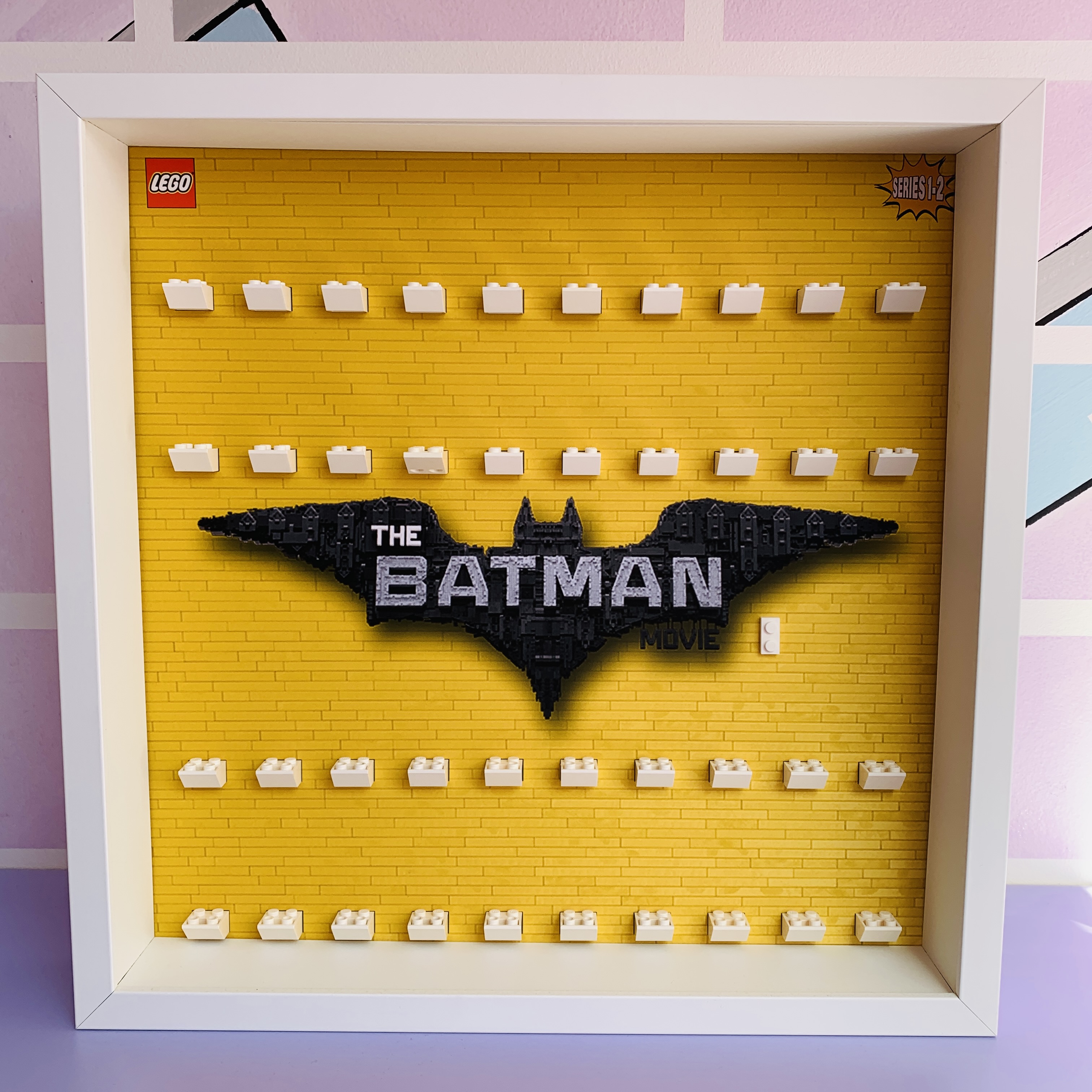 Serie The Batman Movie 1 e 2 Display Medium Frame 